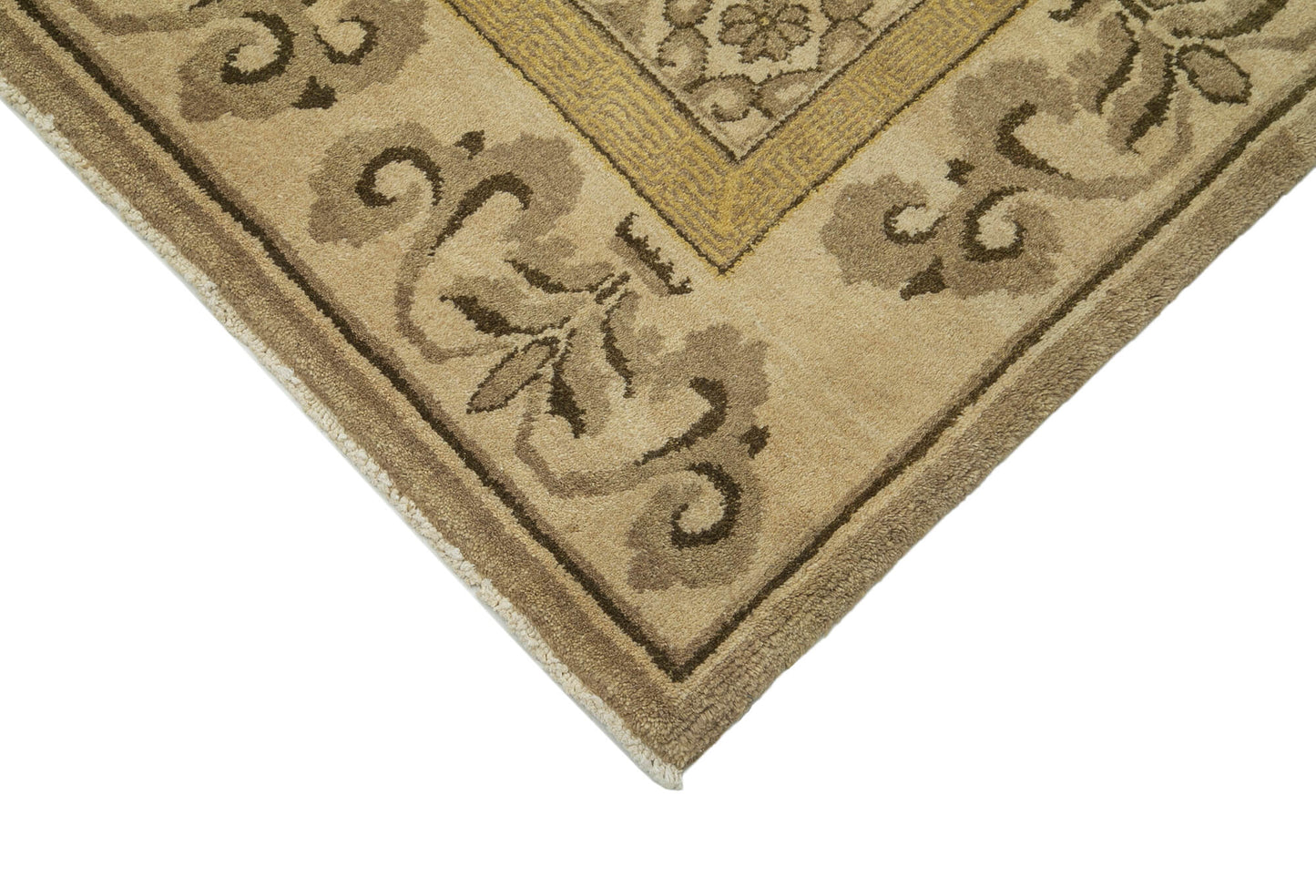 12x17 Beige Oushak Rug - 36027