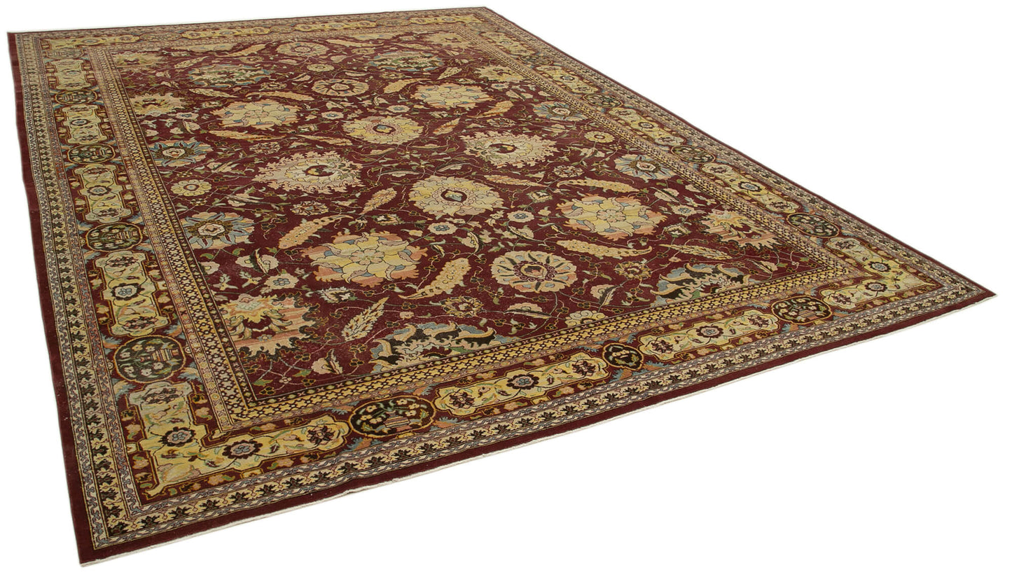 12x15 Red Oushak Rug - 36028