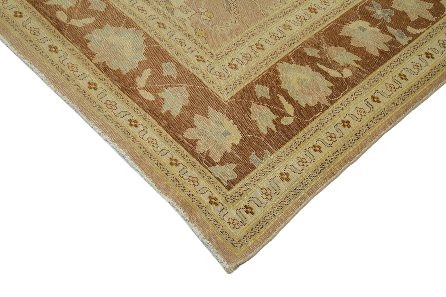 12x15 Beige Oushak Rug - 36035