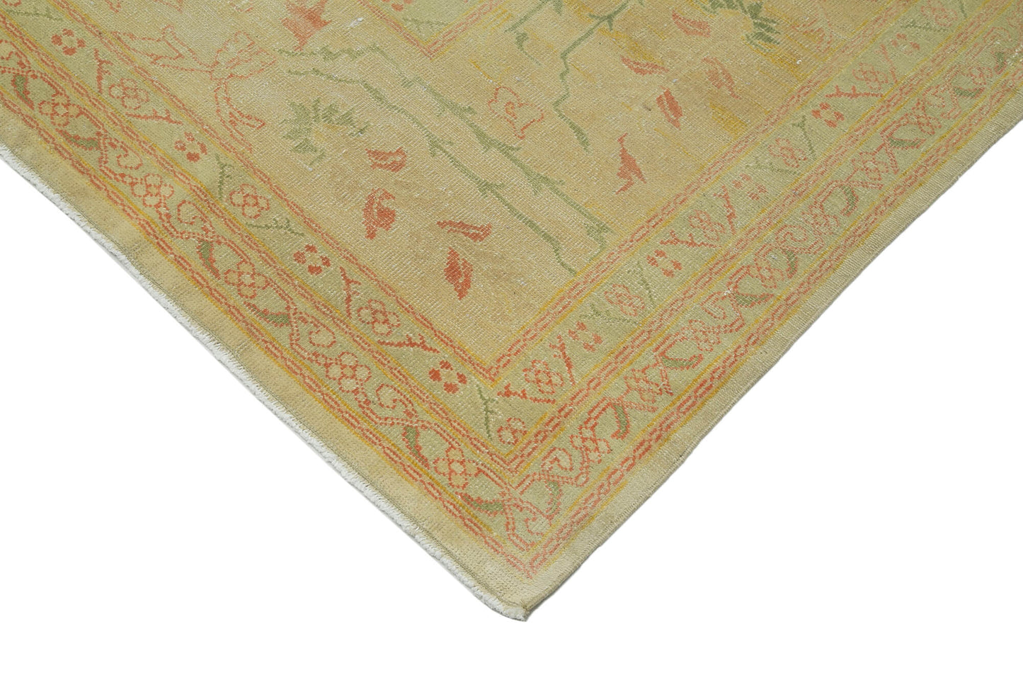 13x17 Beige Oushak Rug - 36036