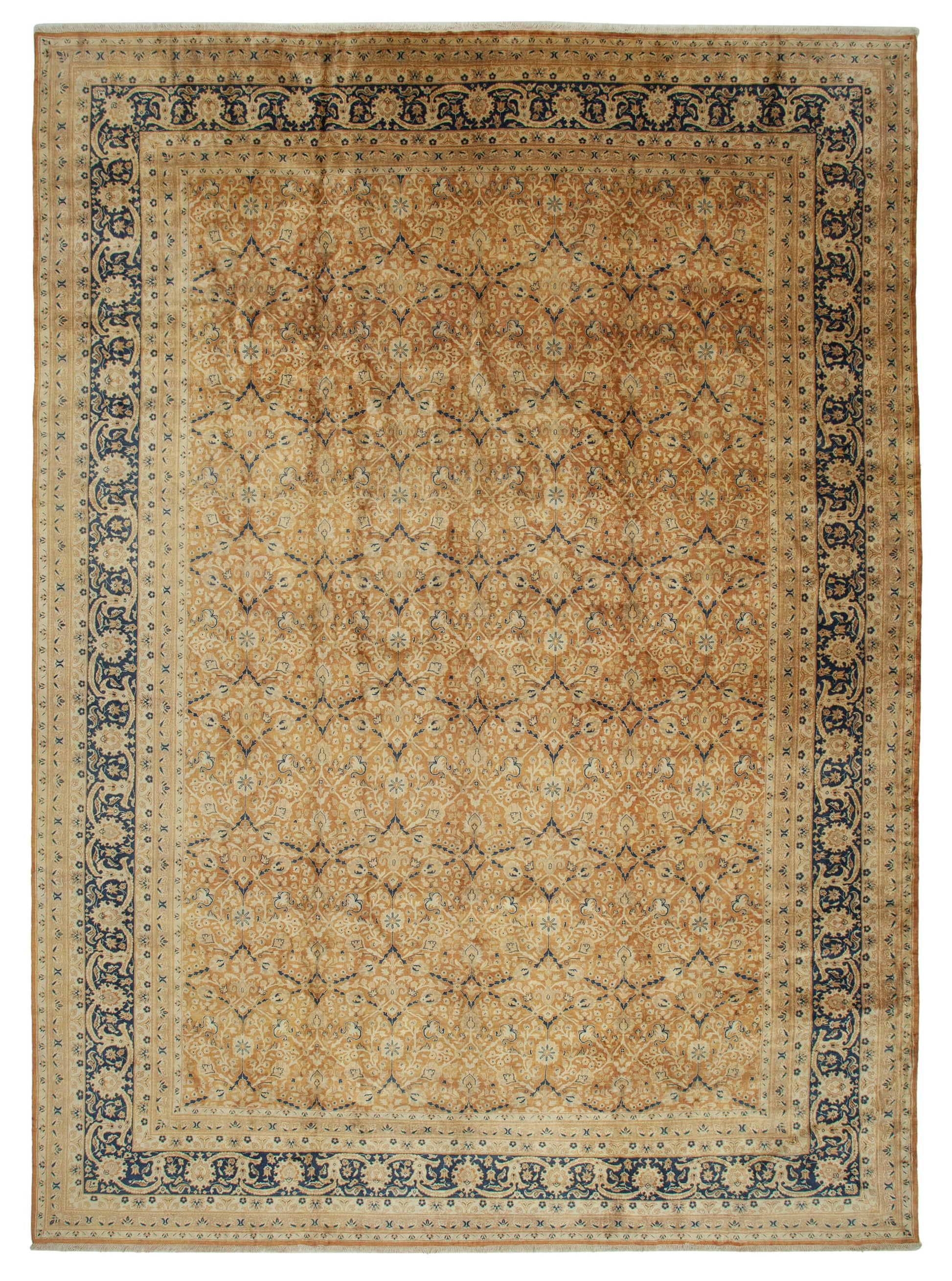 13x18 Orange Oushak Rug - 36038