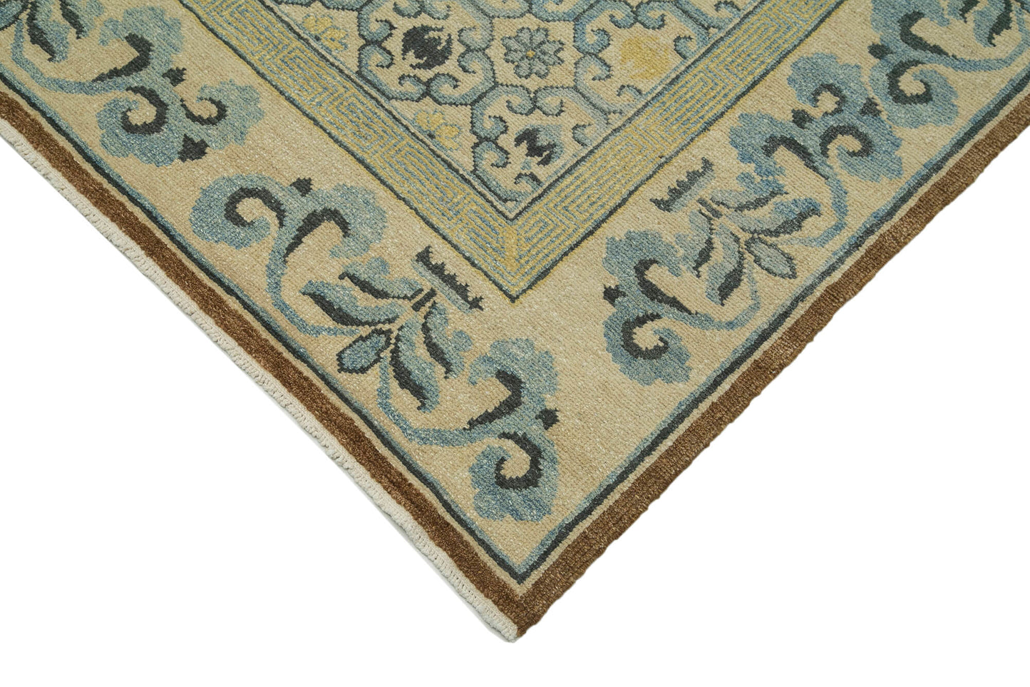 12x18 Beige Oushak Rug - 36040