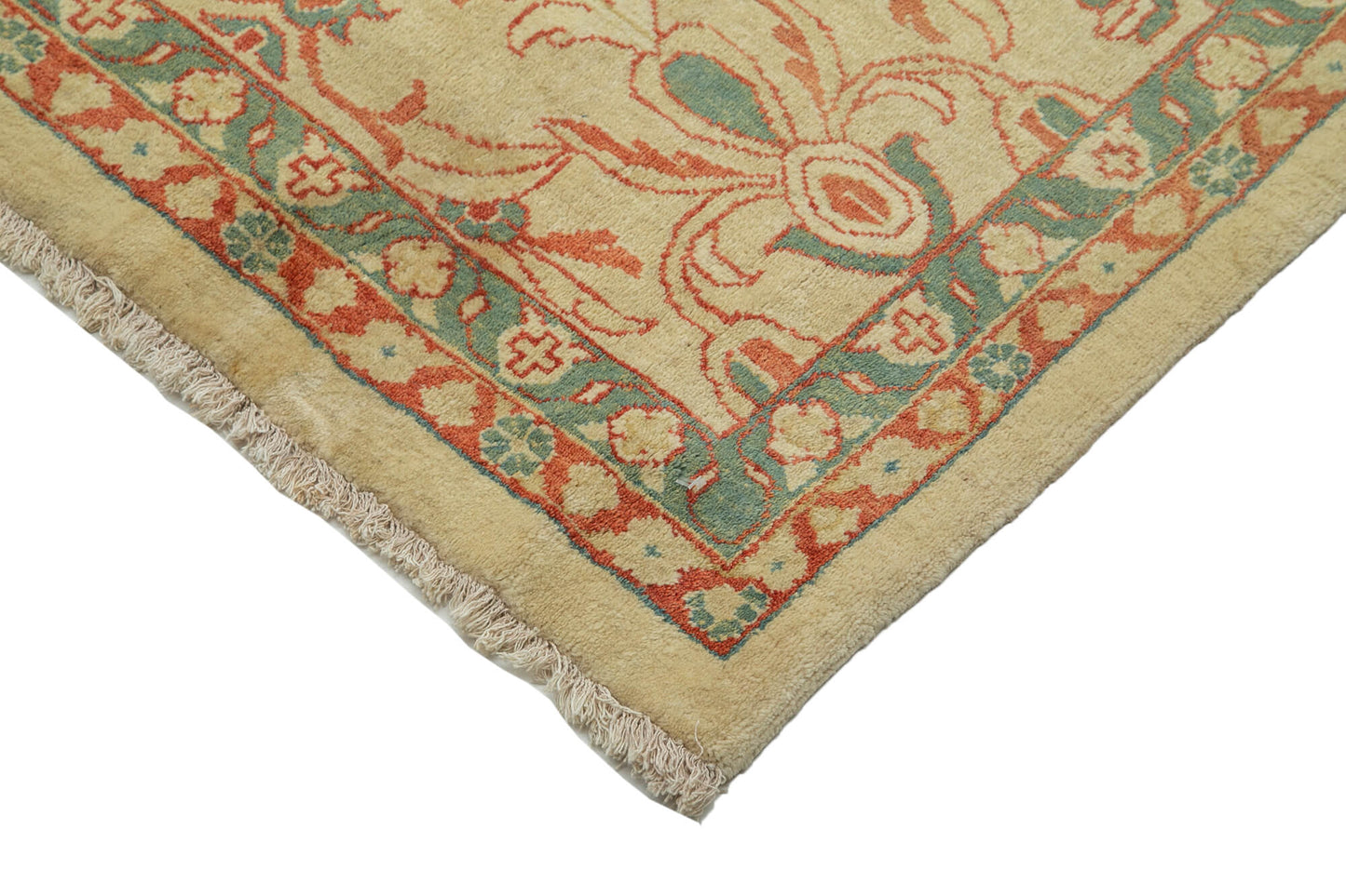 12x18 Beige Oushak Rug - 36044