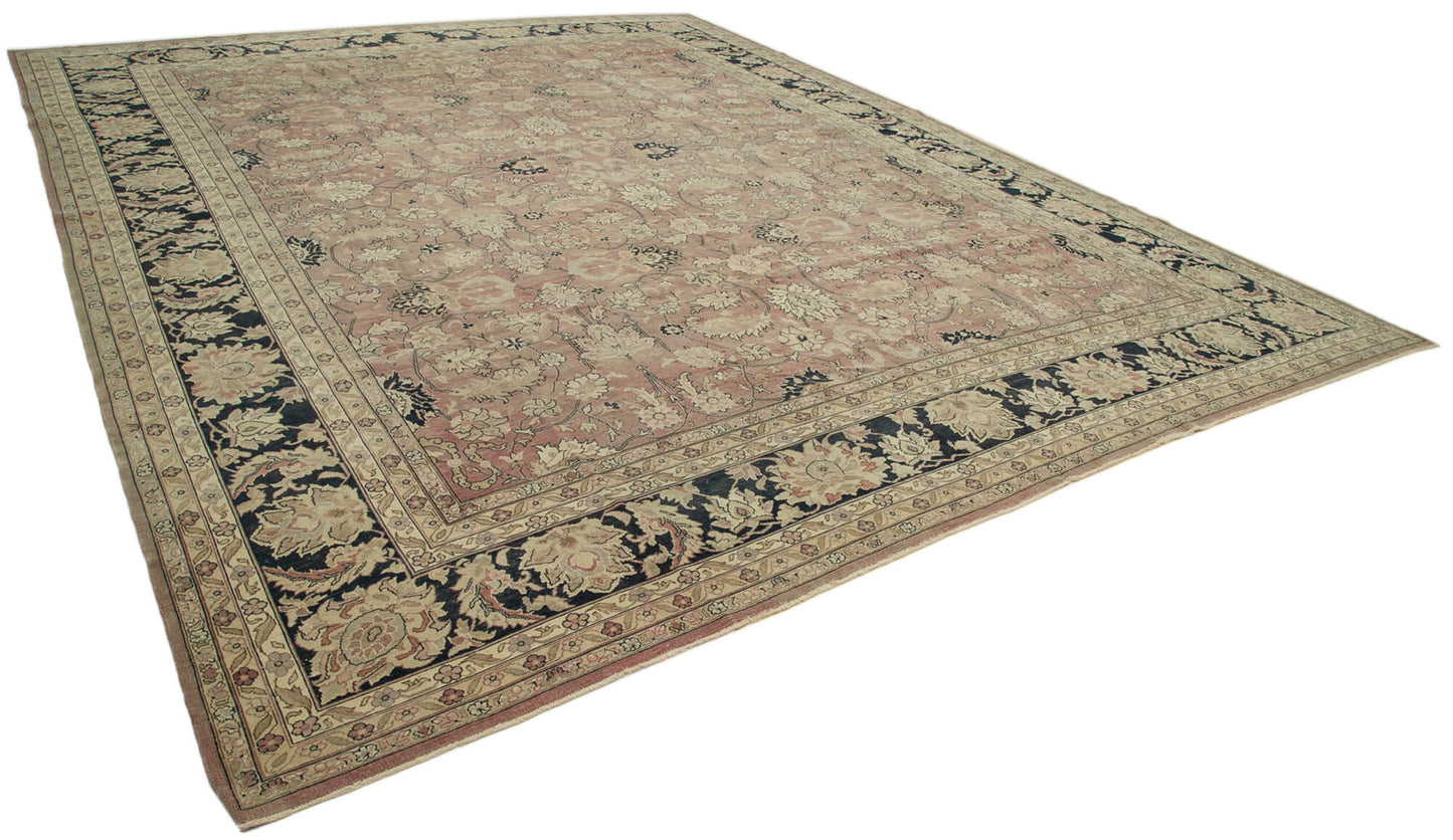 13x16 Beige Oushak Rug - 36047