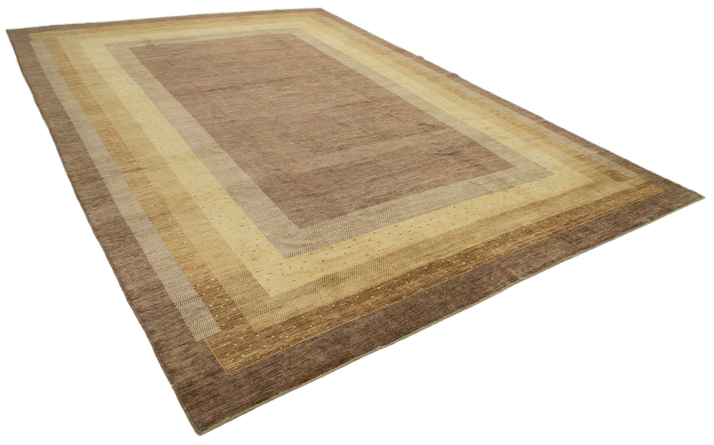 12x17 Brown Oushak Rug - 36049