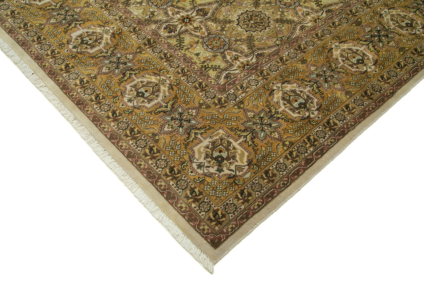 10x14 Beige Oushak Rug - 36052