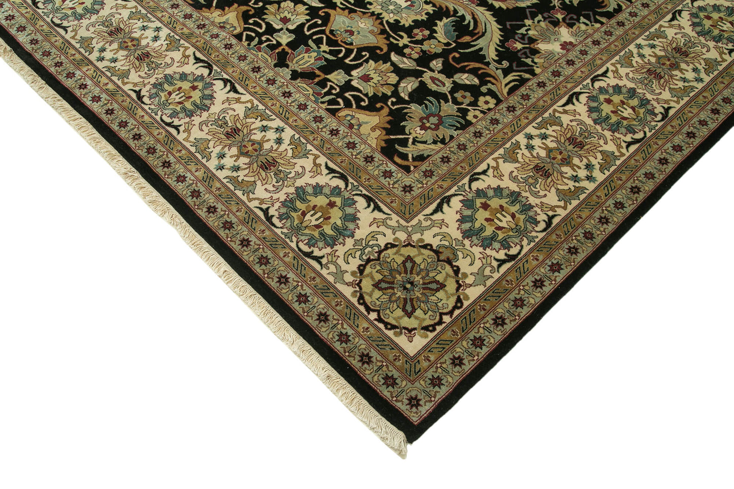 12x12 Black Oushak Rug - 36053