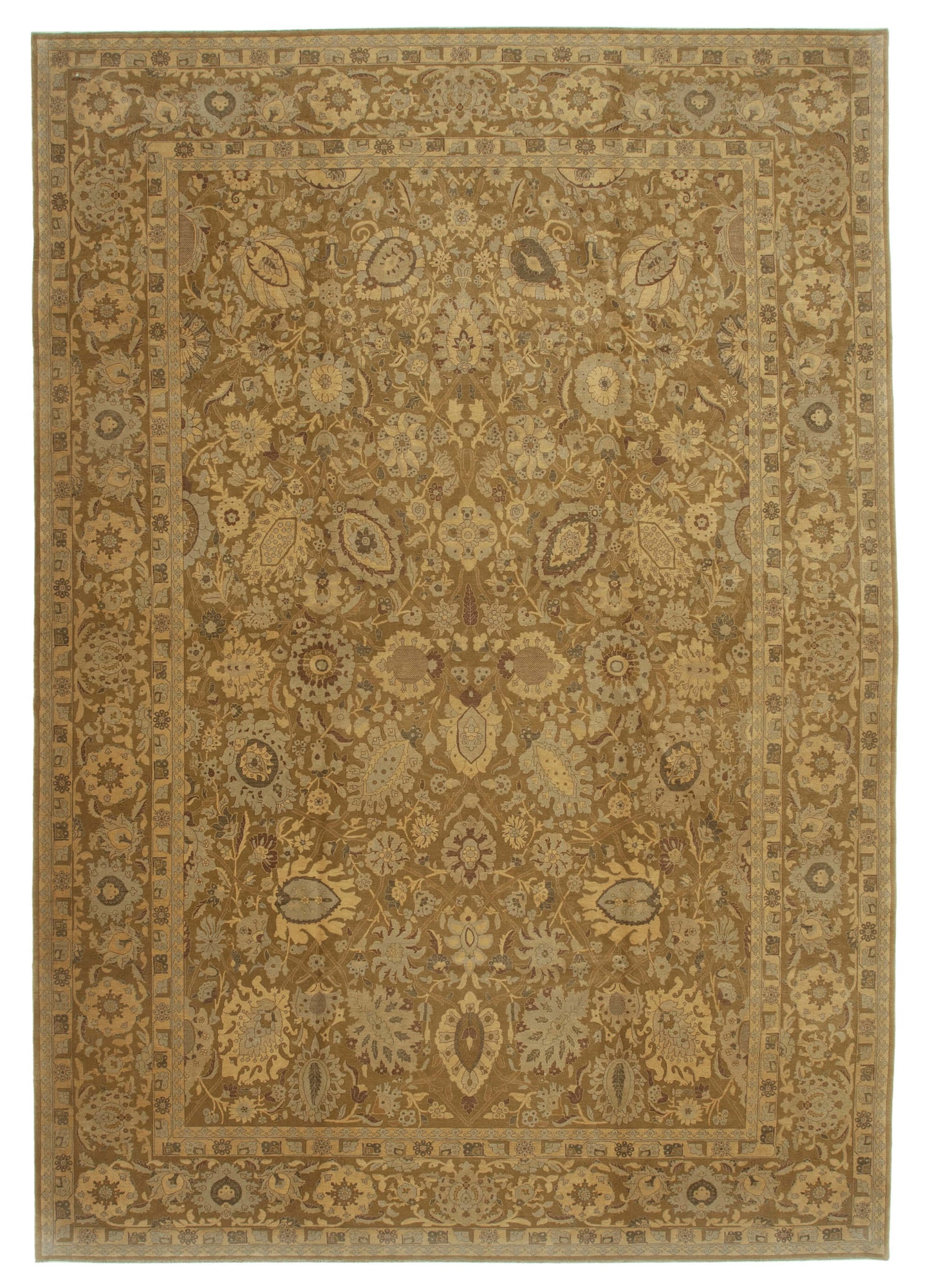 10x15 Brown Oushak Rug - 36055