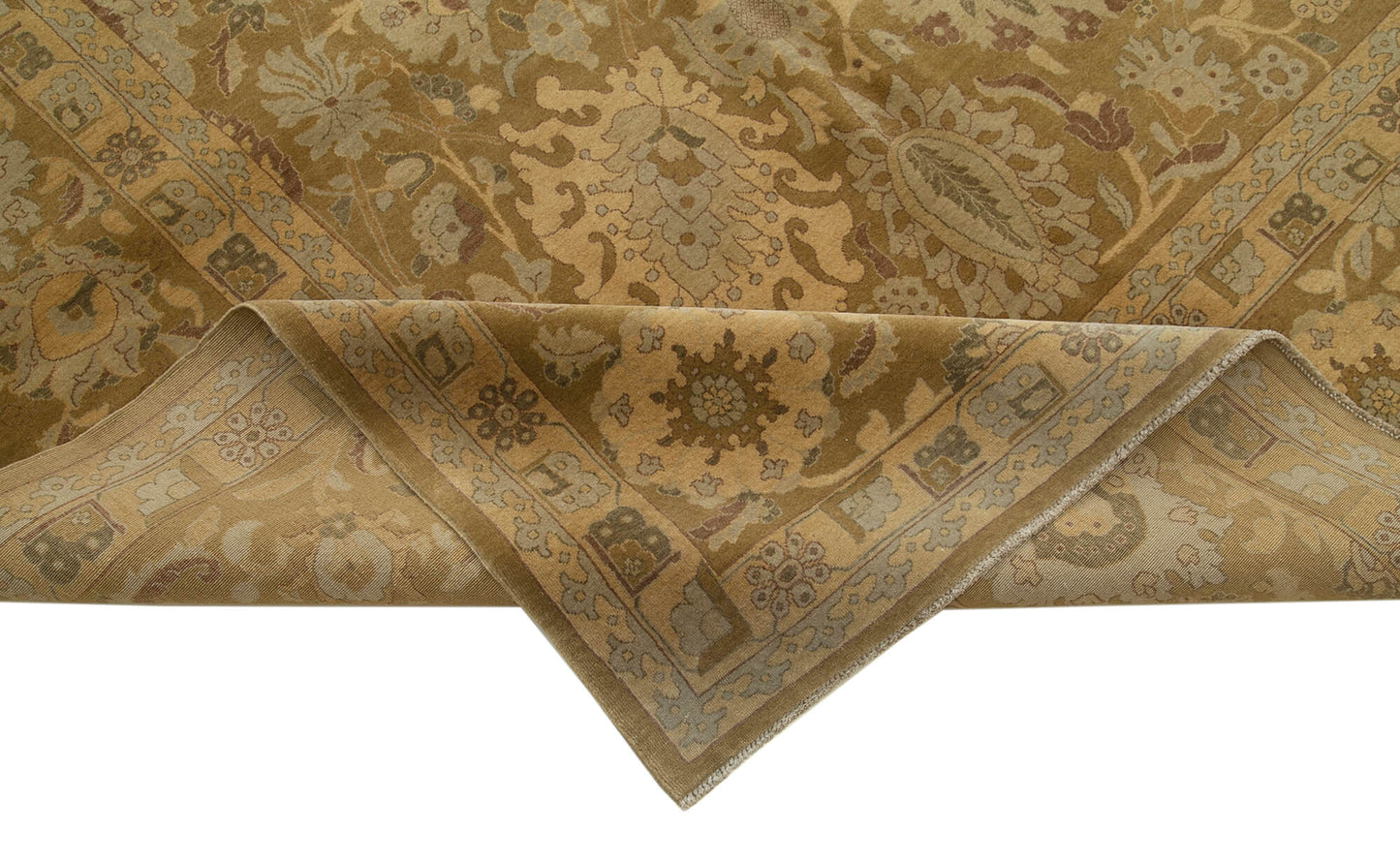 10x15 Brown Oushak Rug - 36055