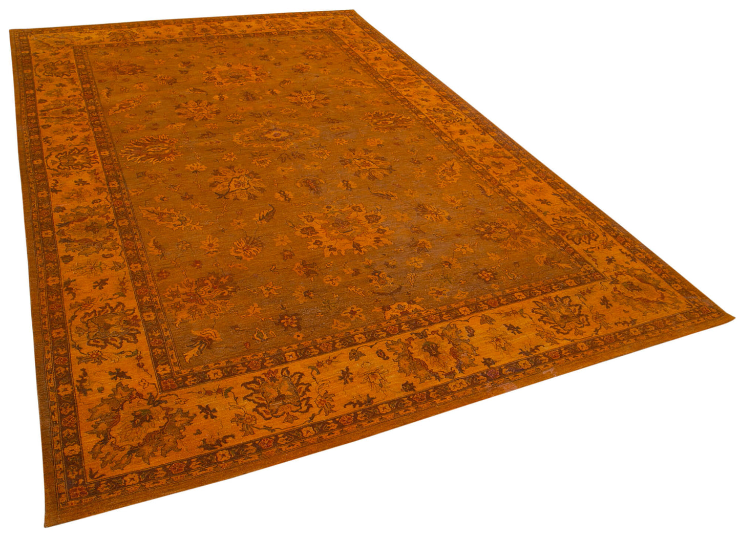 10x14 Orange Oushak Rug - 36059