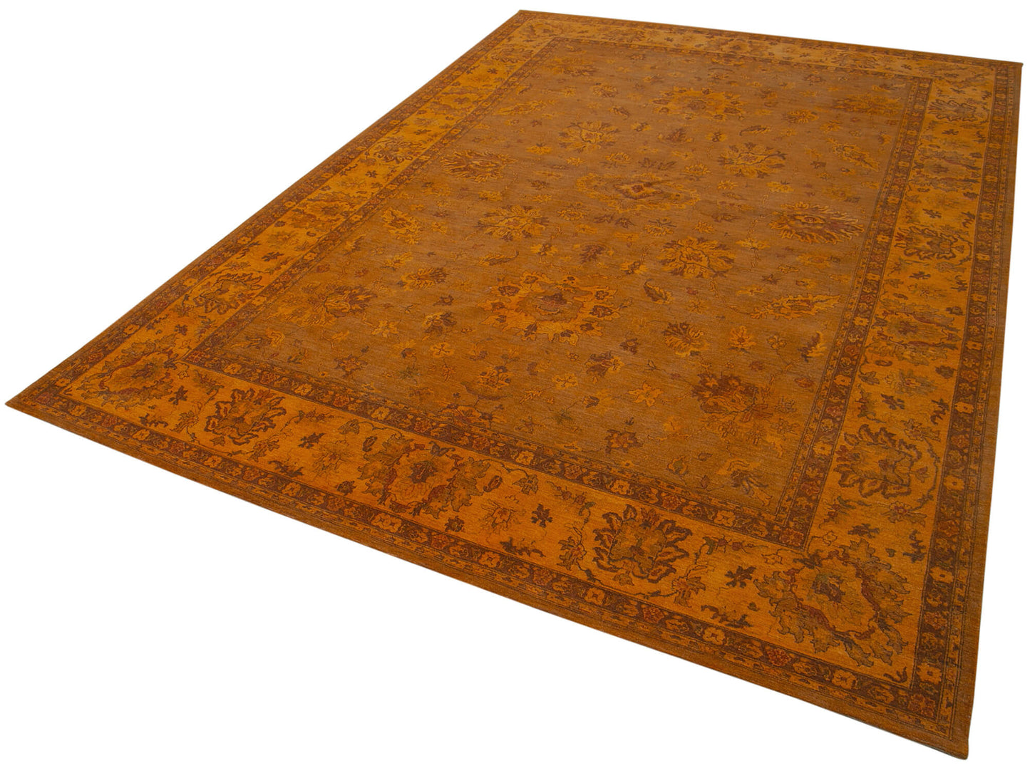 10x14 Orange Oushak Rug - 36059