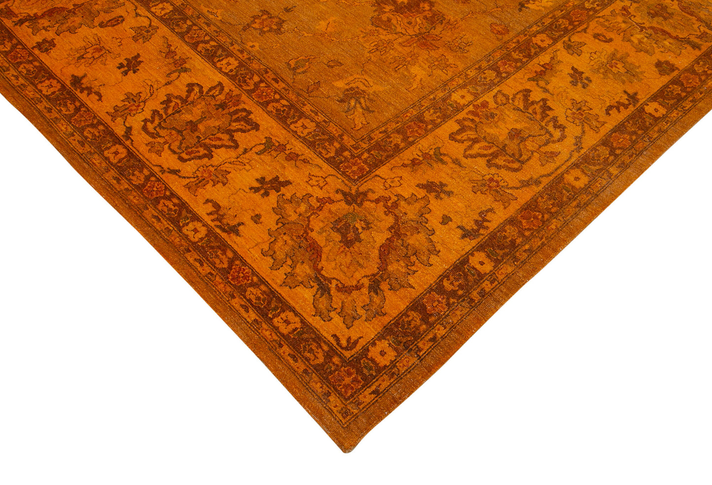 10x14 Orange Oushak Rug - 36059