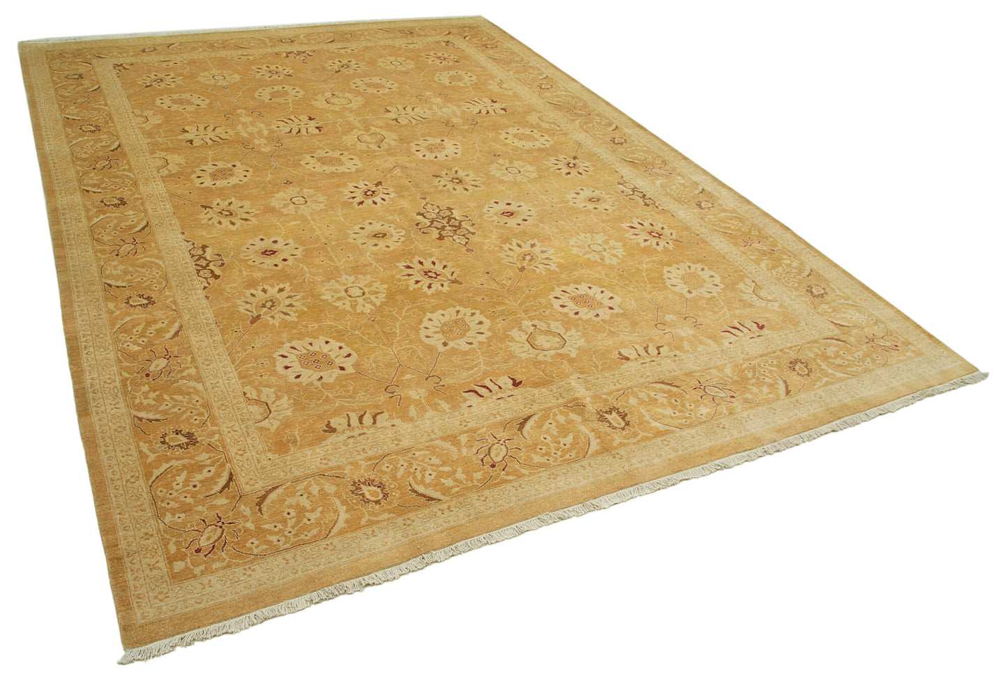 10x14 Beige Oushak Rug - 36062