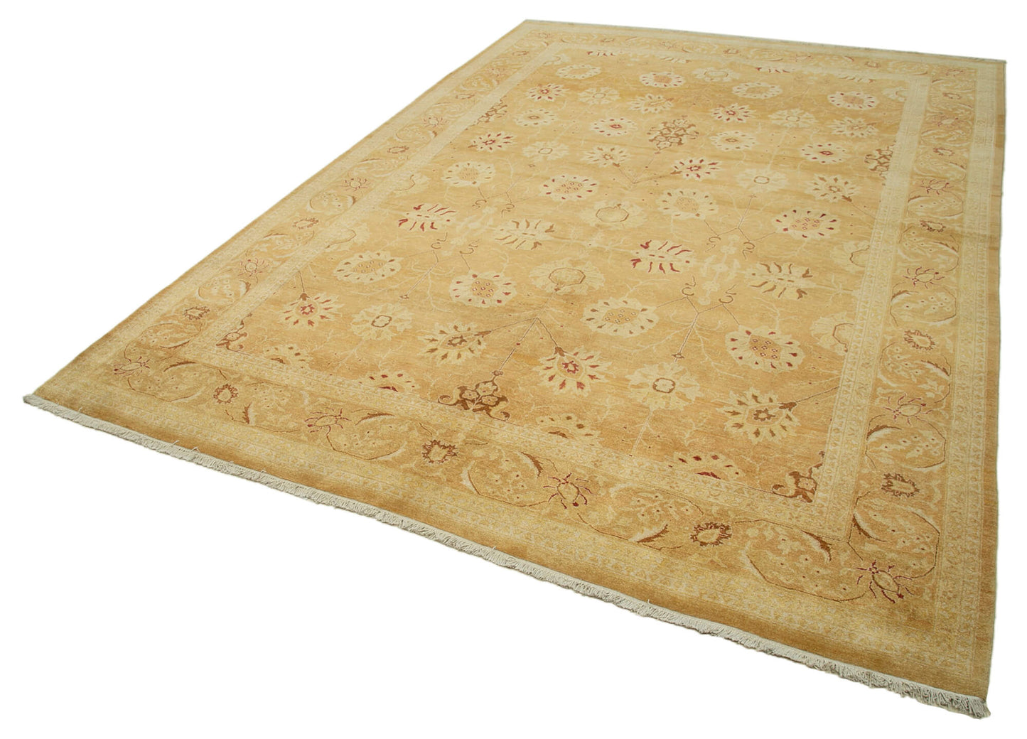 10x14 Beige Oushak Rug - 36062