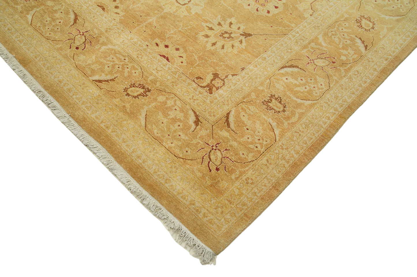 10x14 Beige Oushak Rug - 36062