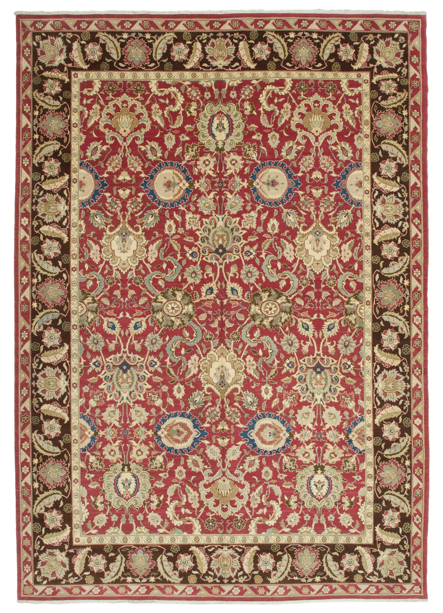 10x14 Red Oushak Rug - 36063