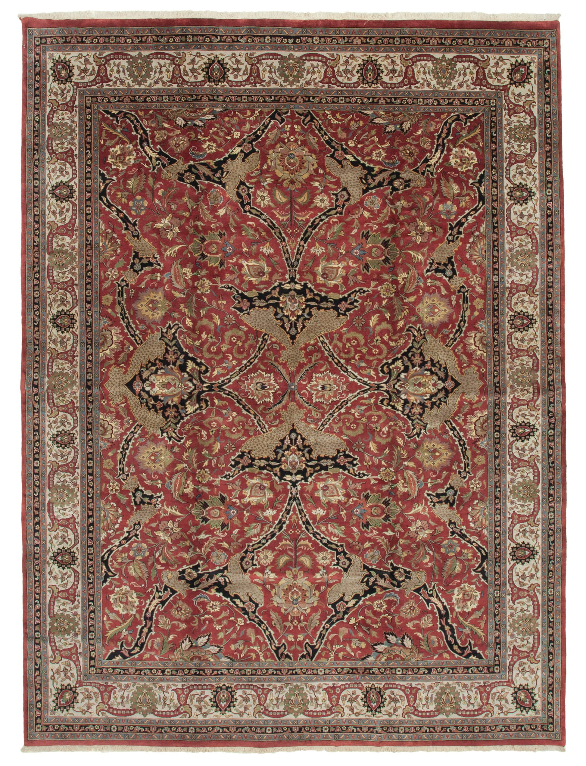 10x14 Red Oushak Rug - 36065