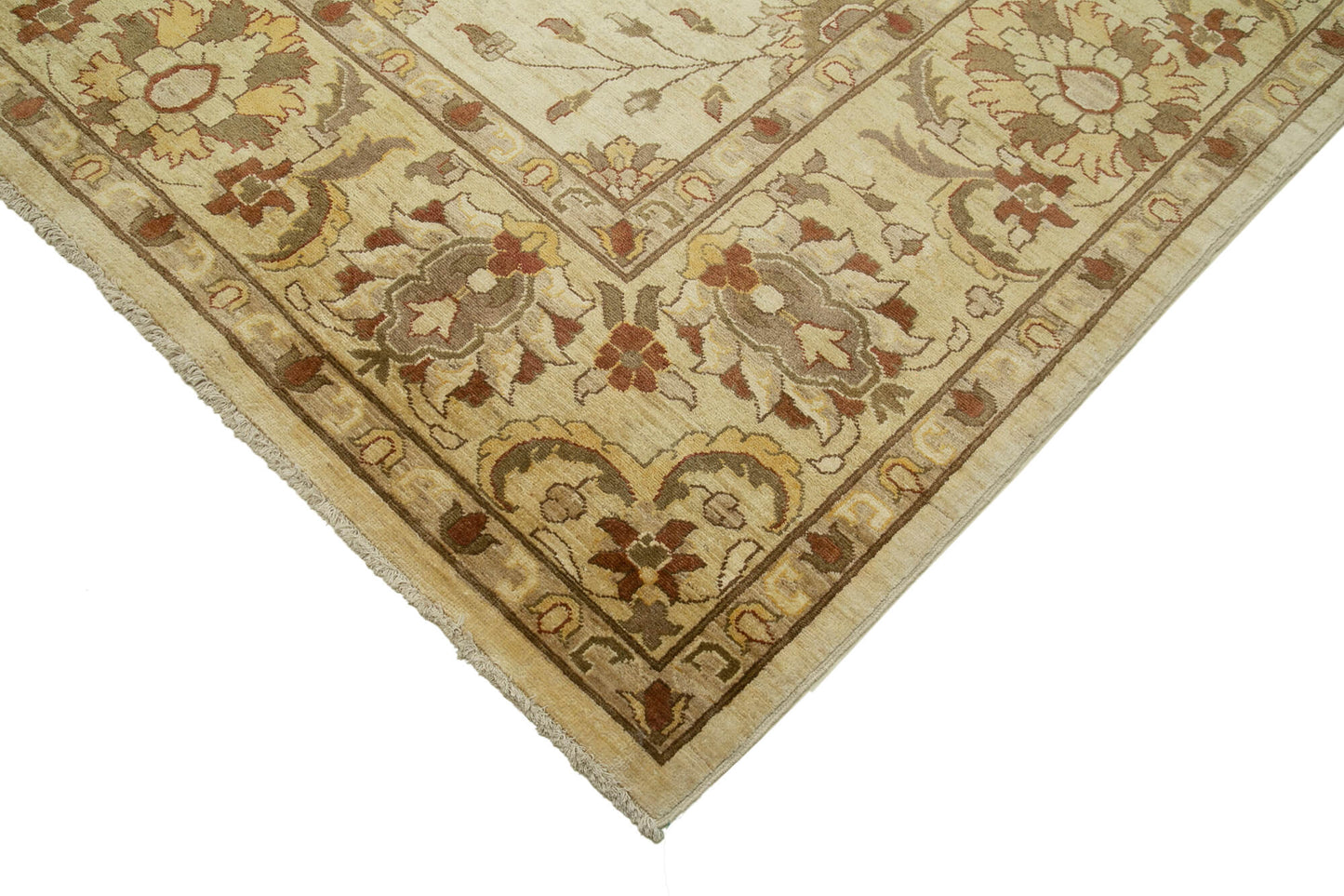 10x14 Beige Oushak Rug - 36072