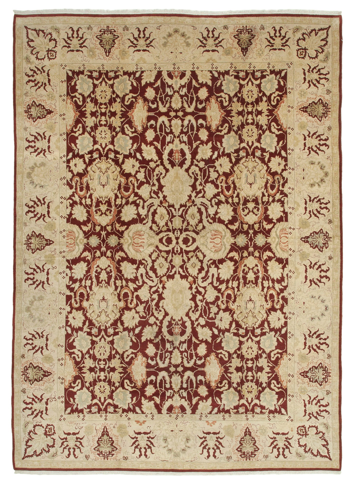 10x14 Beige Oushak Rug - 36074