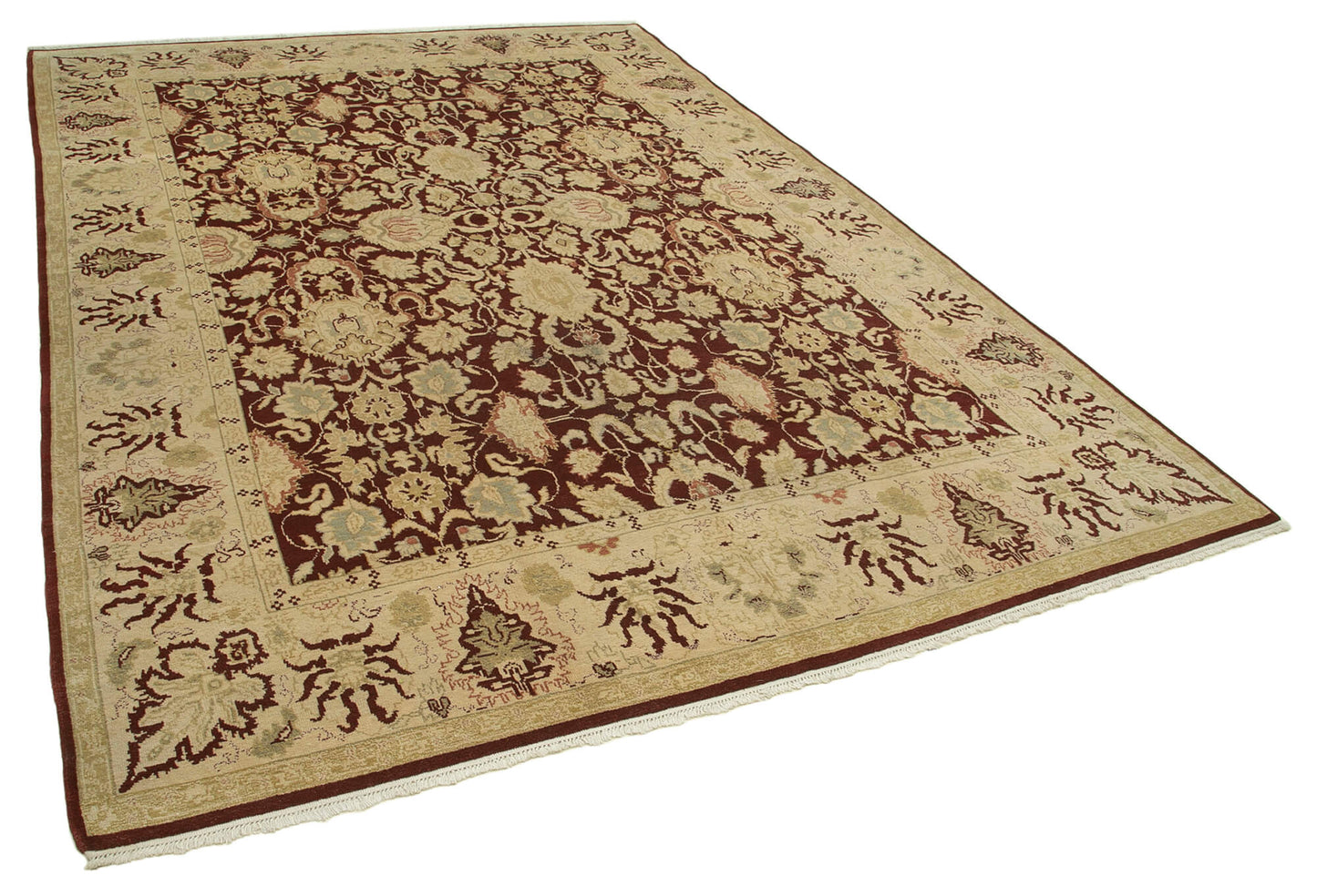 10x14 Beige Oushak Rug - 36074