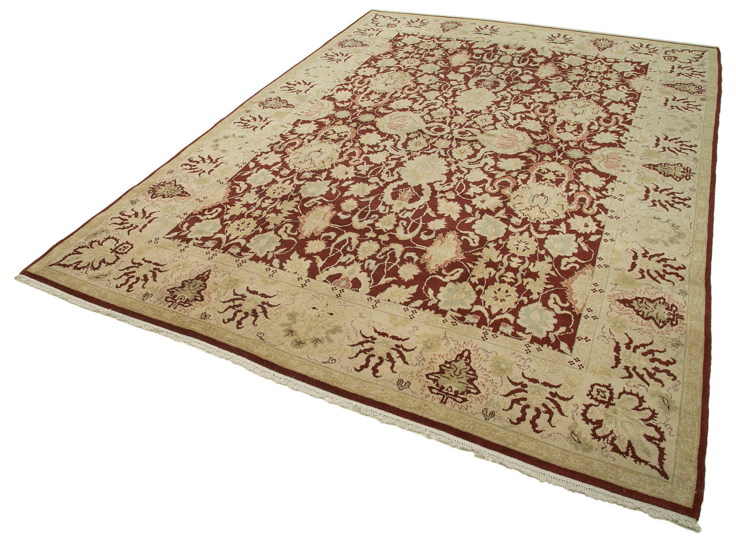 10x14 Beige Oushak Rug - 36074