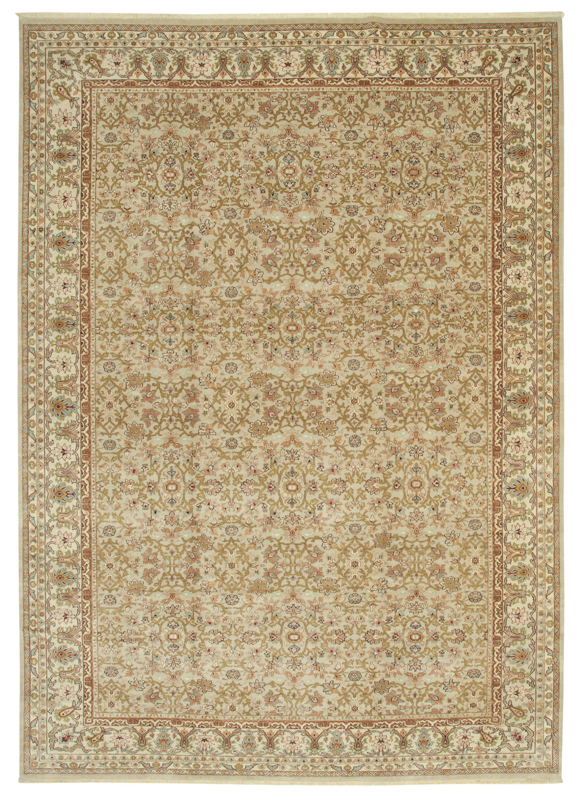 10x14 Beige Oushak Rug - 36075