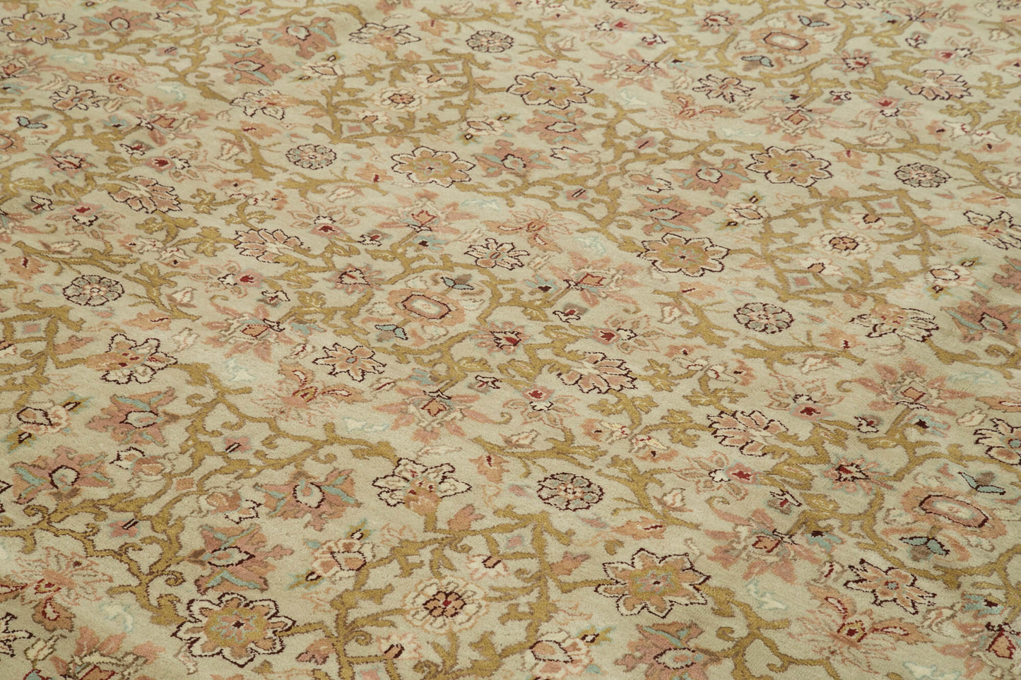 10x14 Beige Oushak Rug - 36075