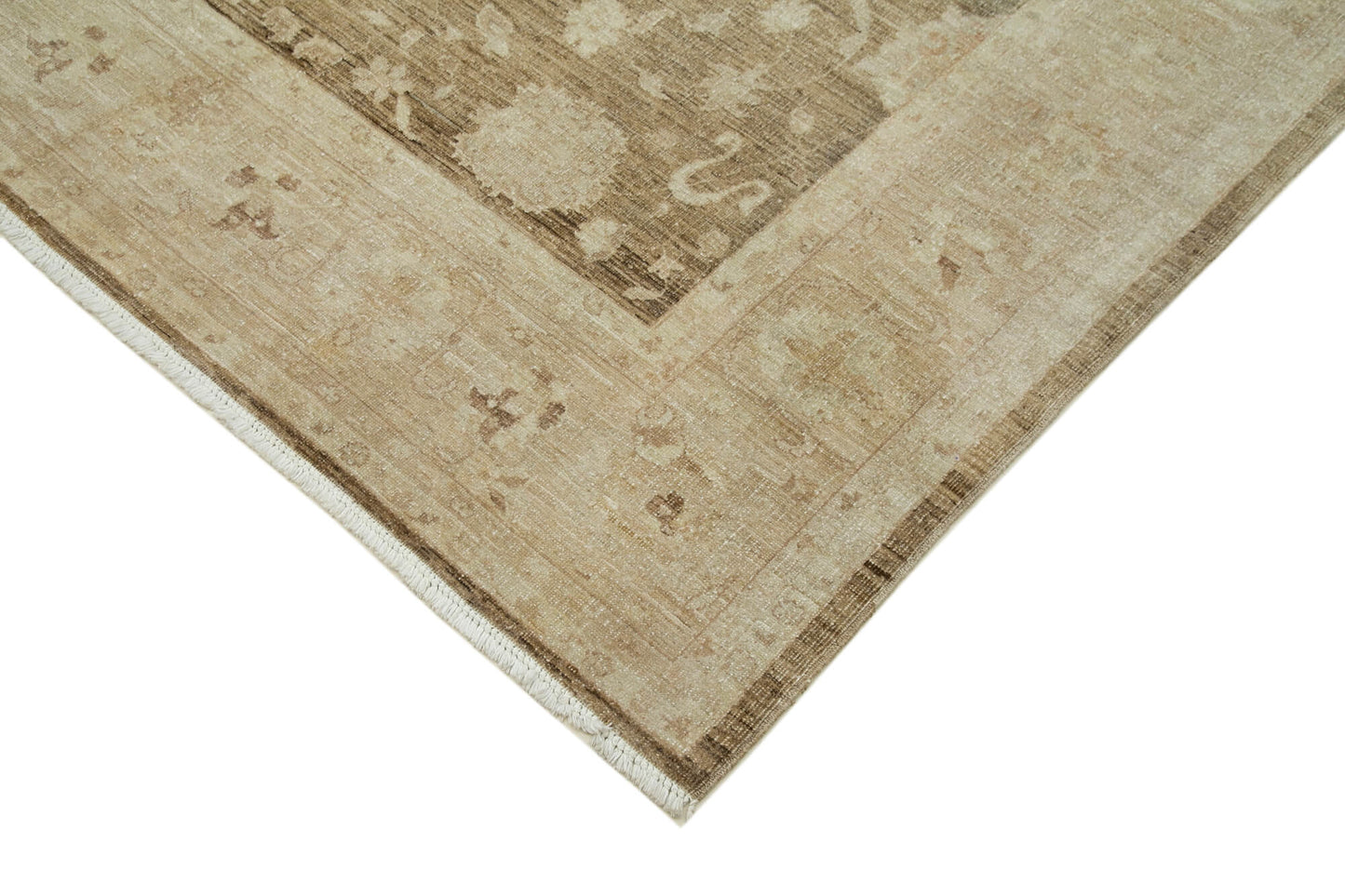 6x9 Beige Oushak Rug - 36081