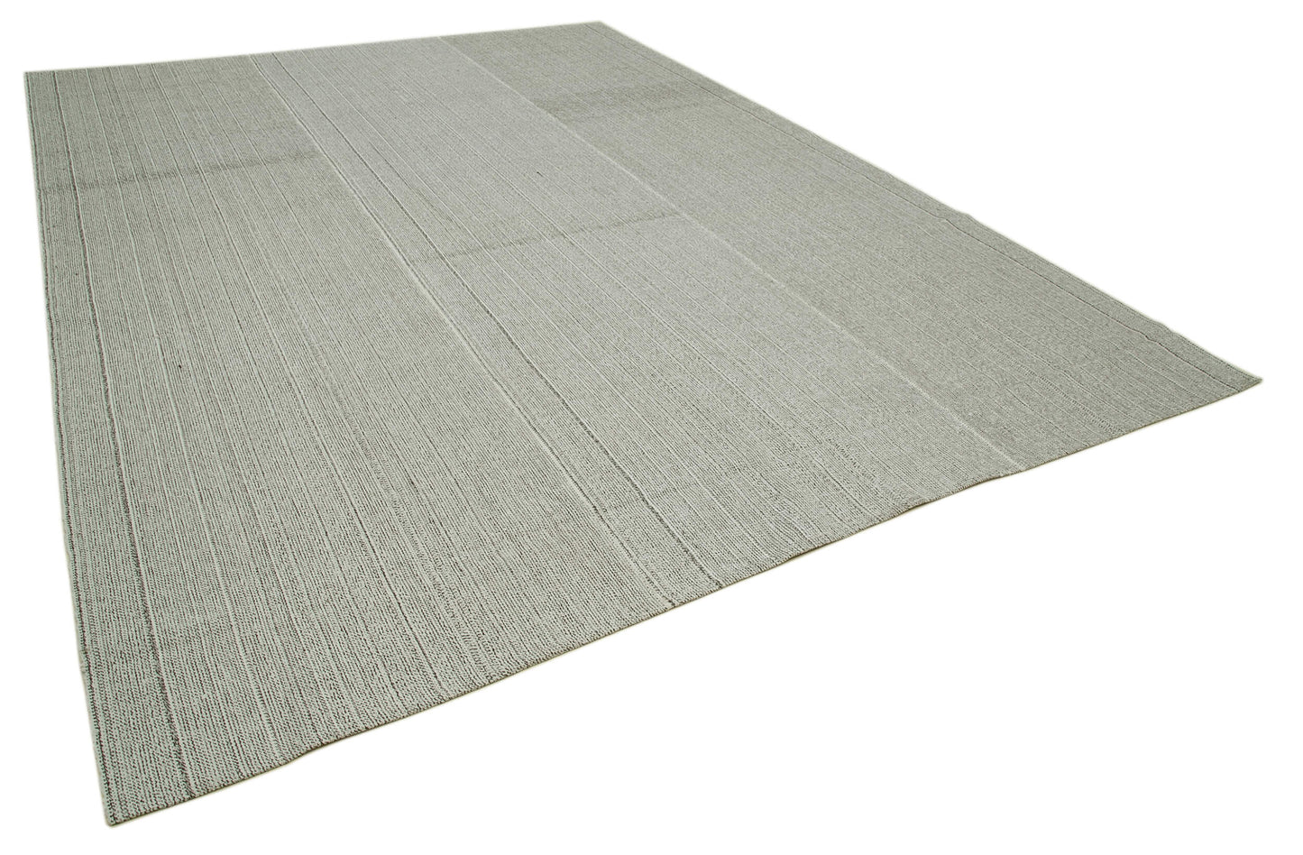 10x14 Grey Modern Kilim Rug - 36223