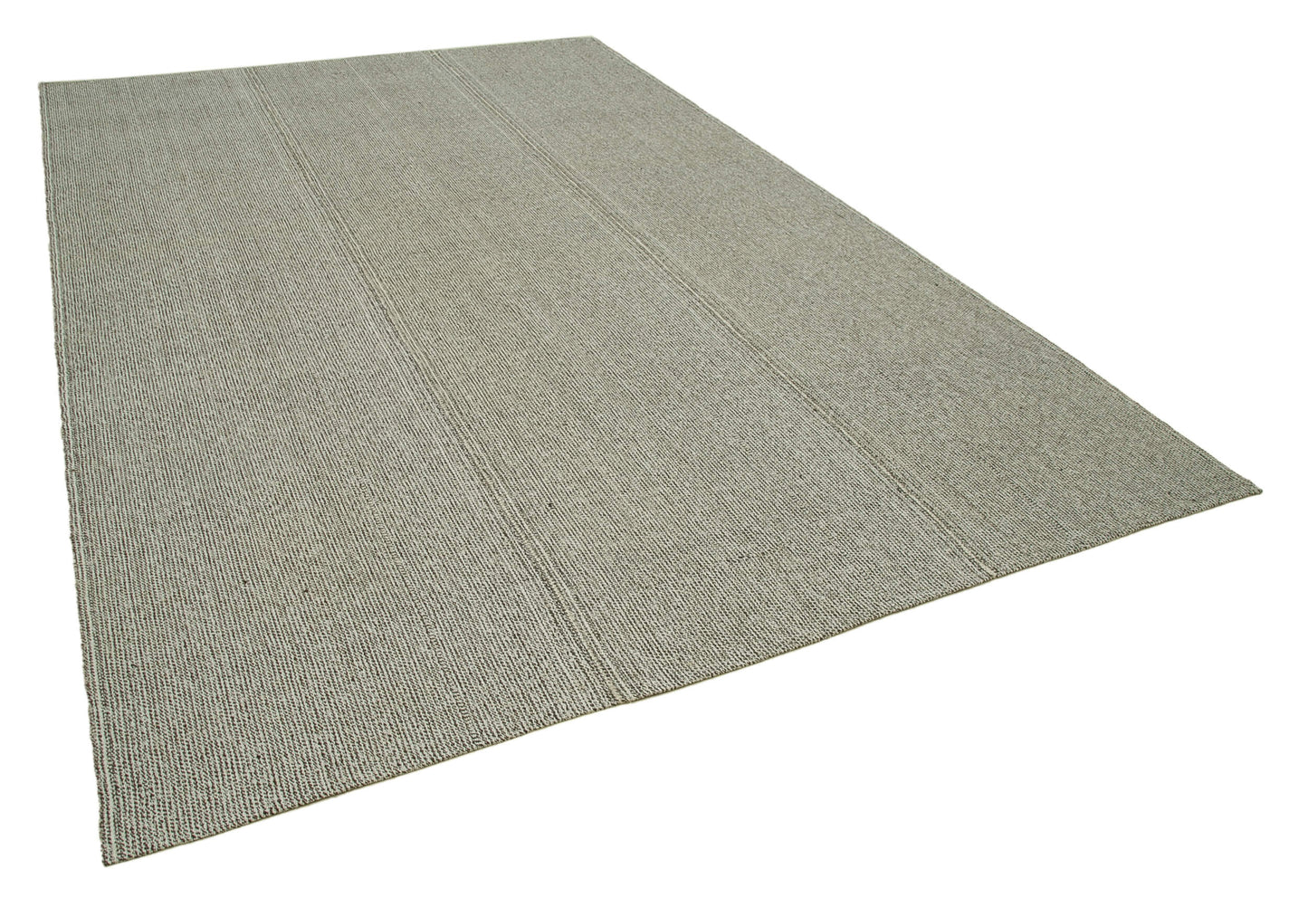 8x12 Grey Modern Kilim Rug - 36227