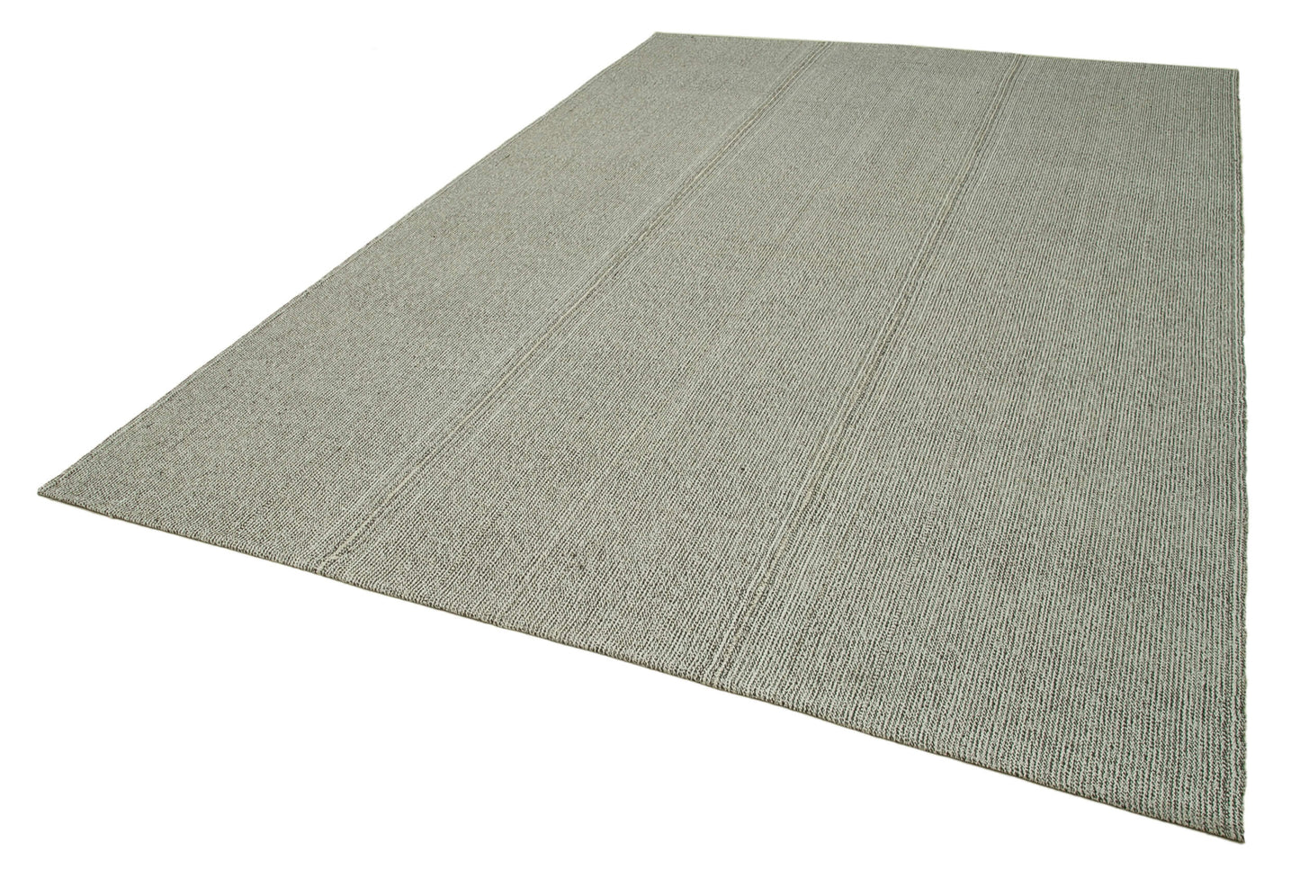 8x12 Grey Modern Kilim Rug - 36227