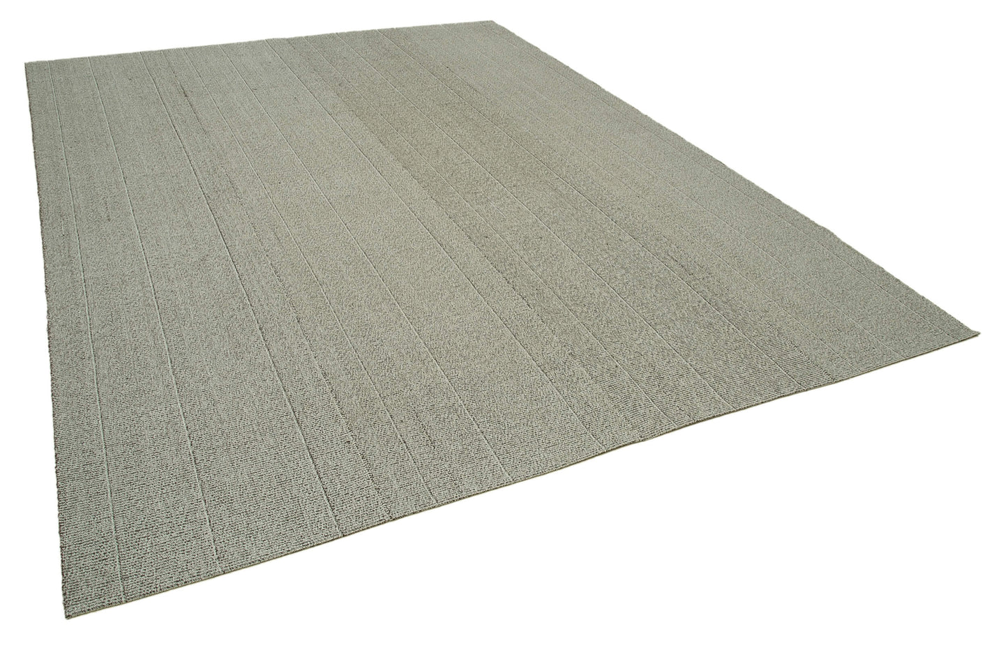 8x11 Grey Modern Kilim Rug - 36229