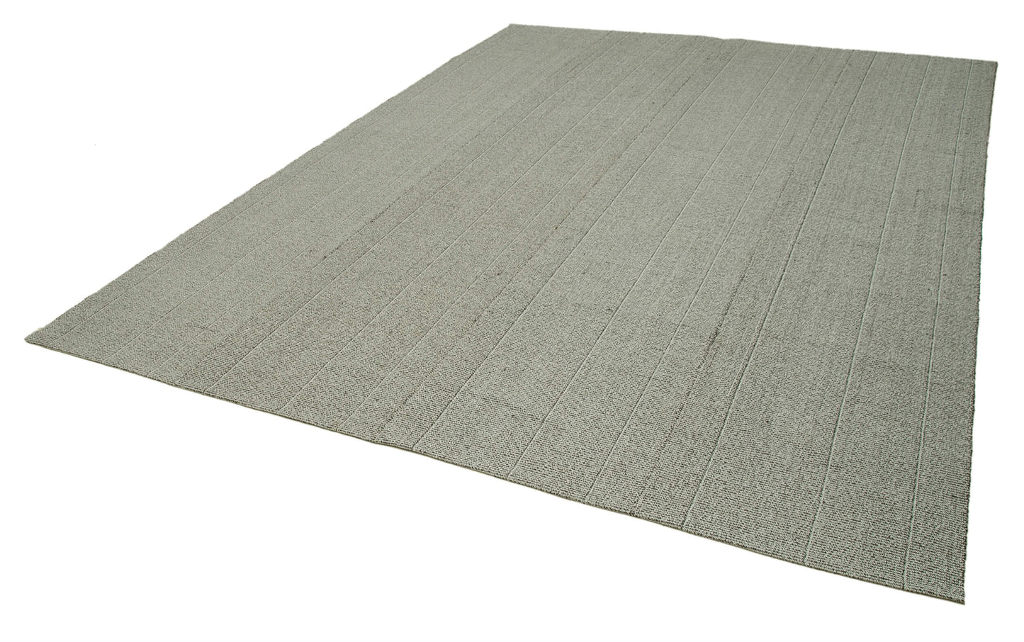 8x11 Grey Modern Kilim Rug - 36229