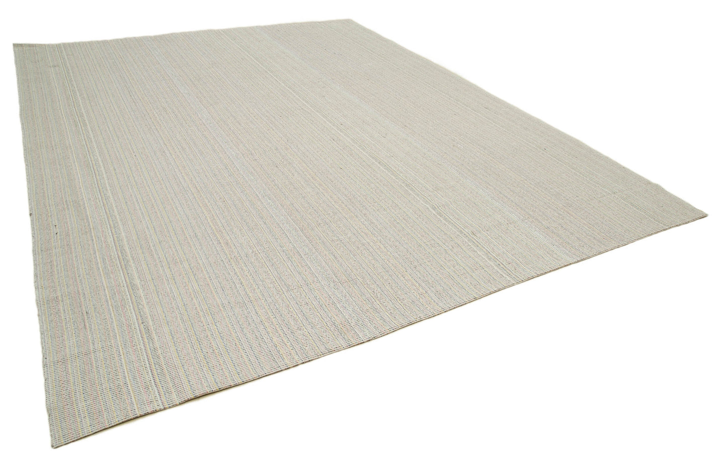 10x13 Beige Modern Kilim Rug - 36241