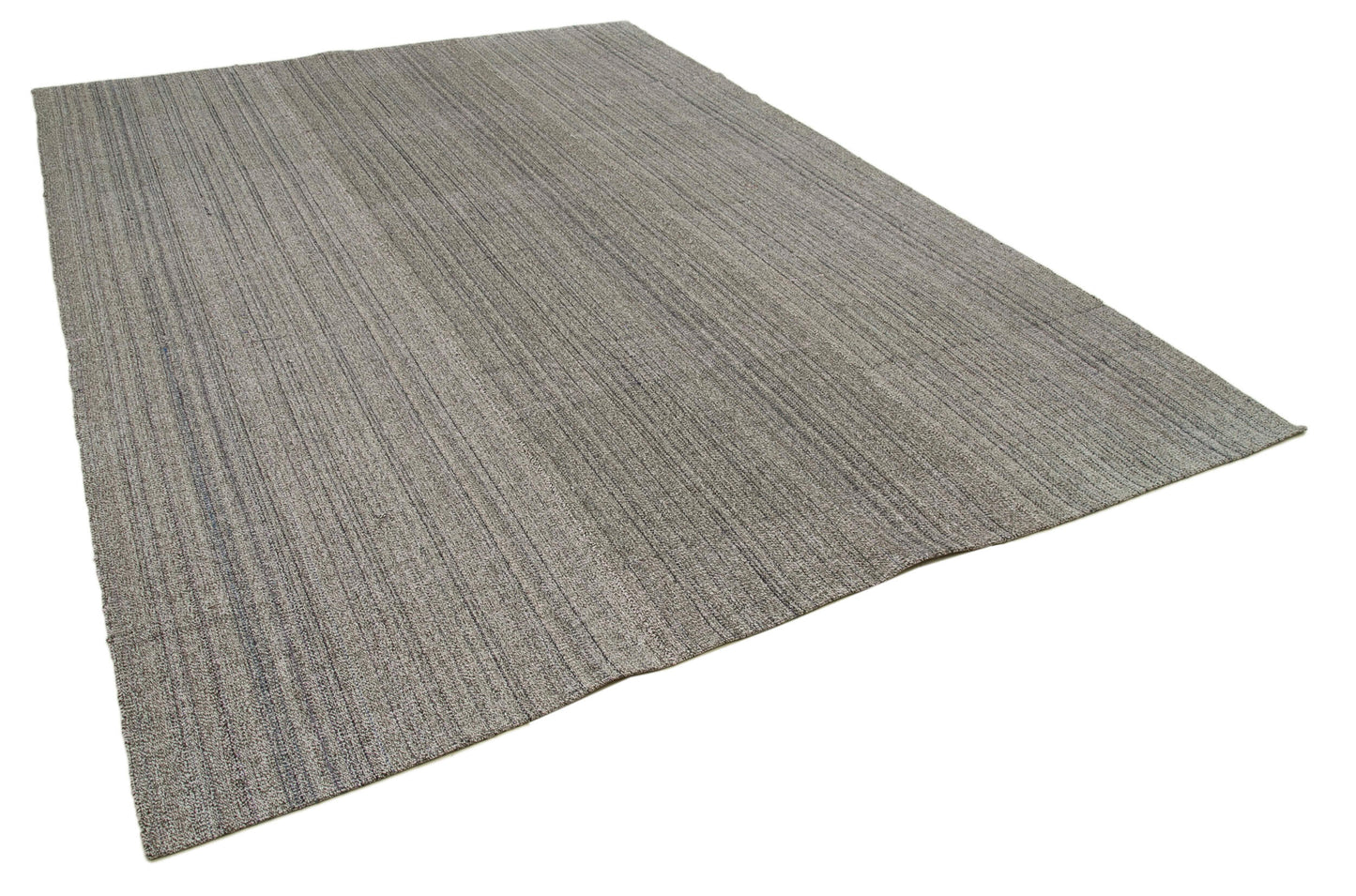 8x12 Grey Modern Kilim Rug - 36252