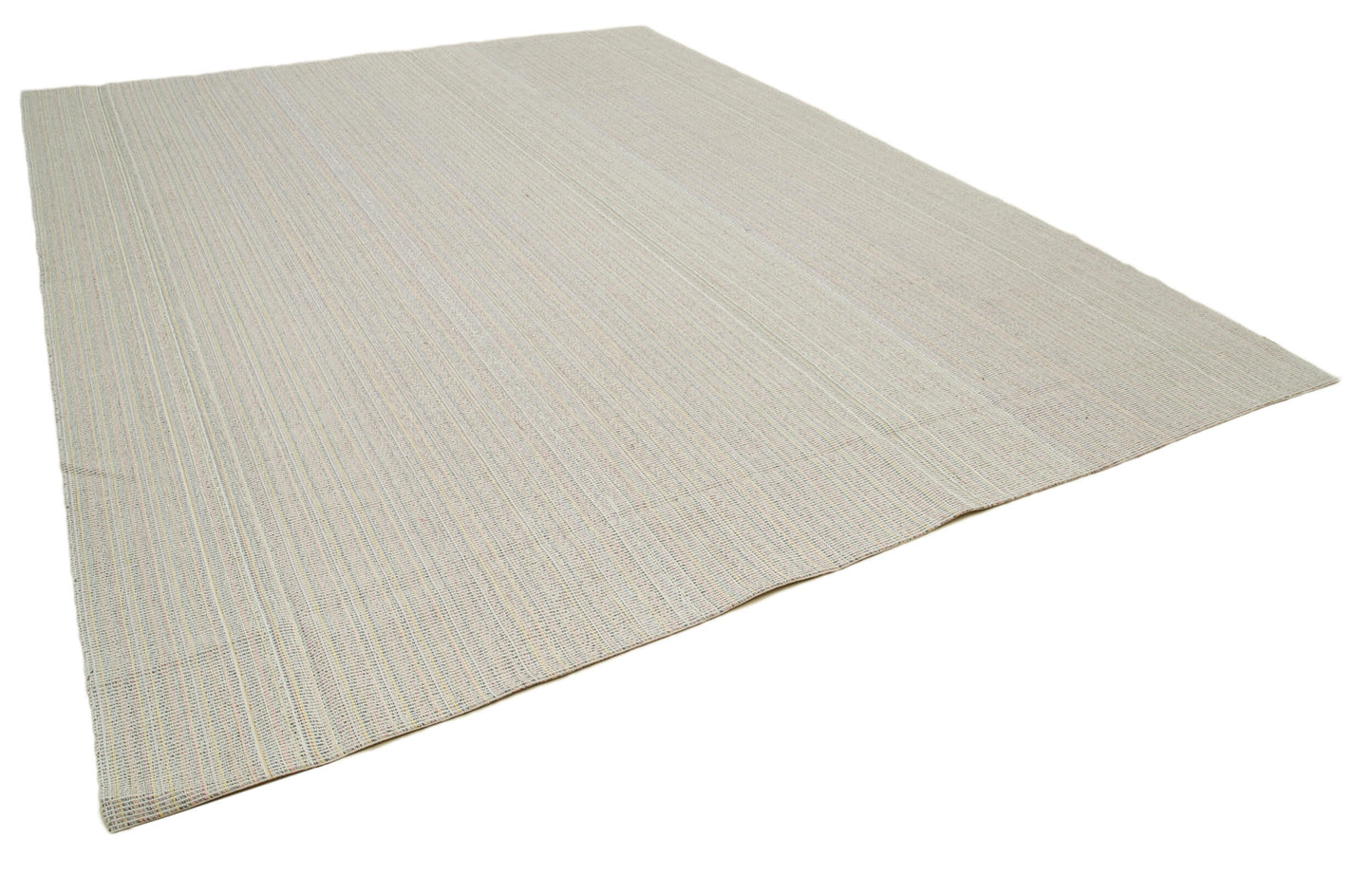 10x13 Beige Modern Kilim Rug - 36274