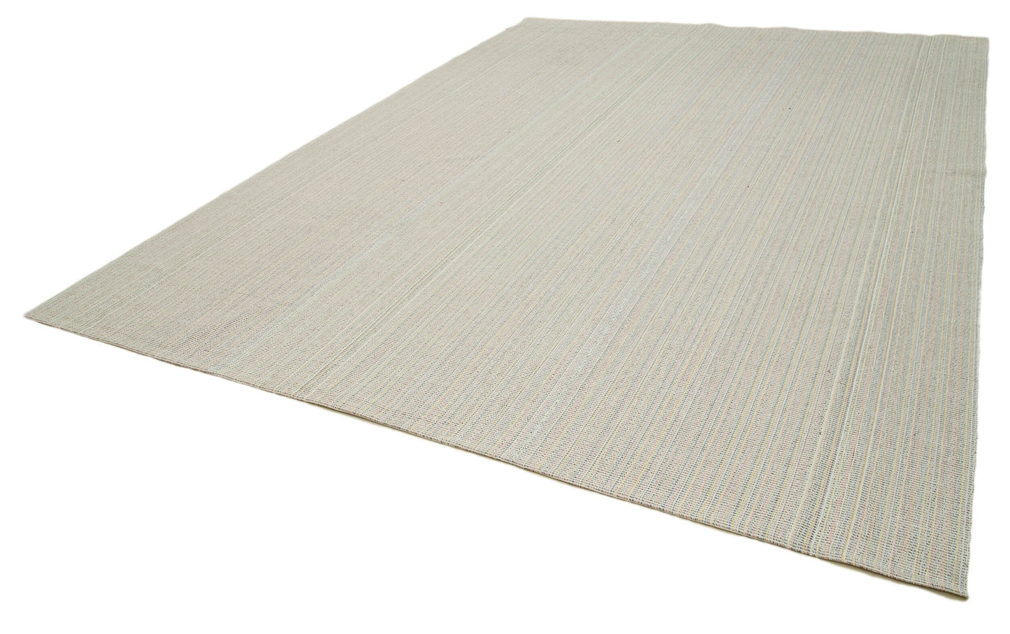 10x13 Beige Modern Kilim Rug - 36274