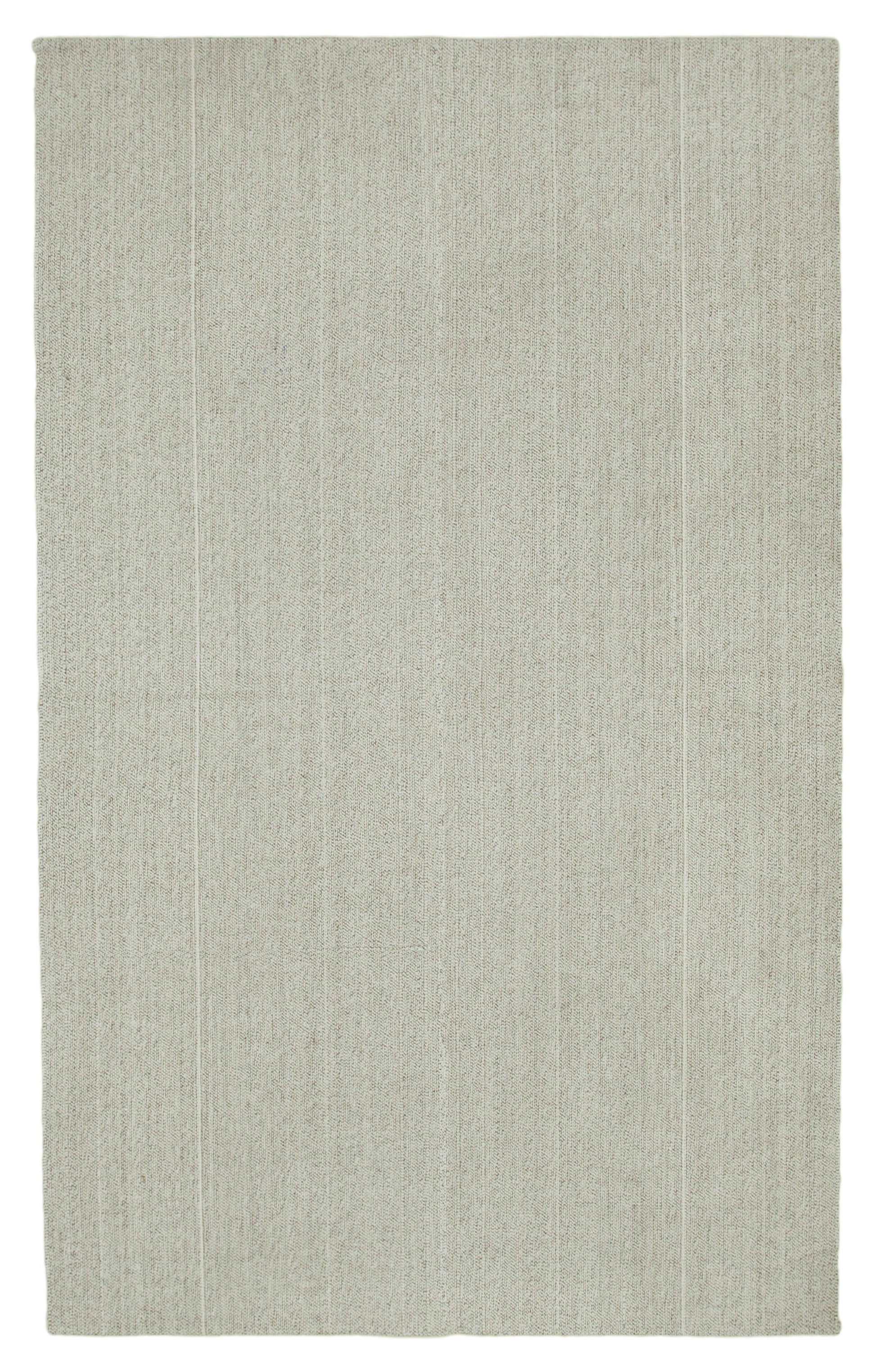 6x10 Beige Modern Kilim Rug - 36287