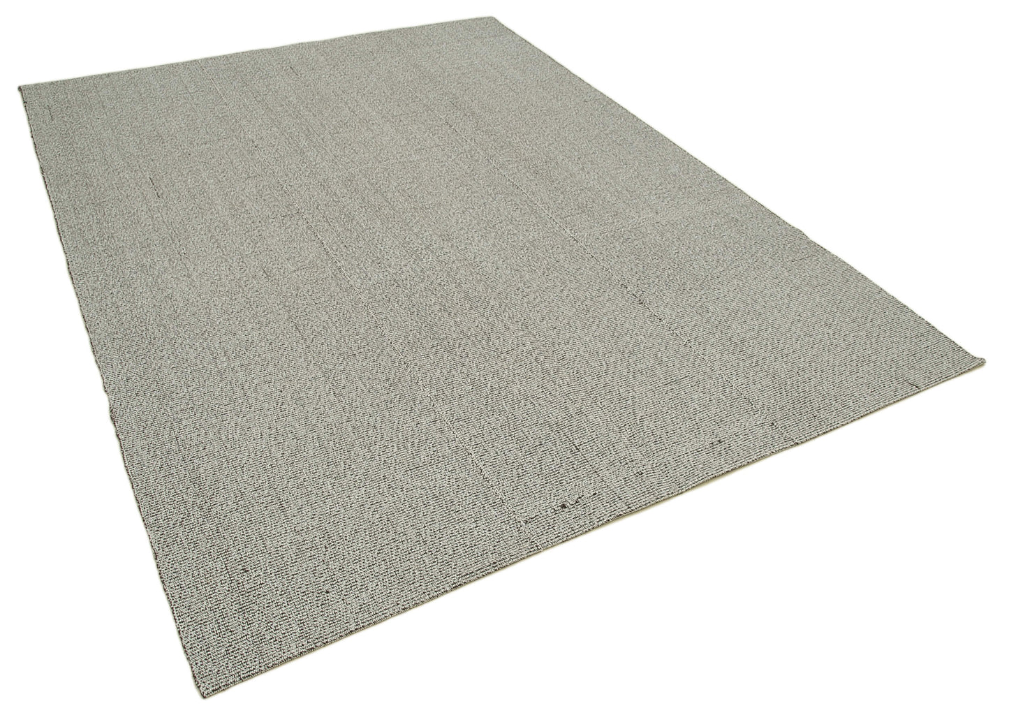 6x9 Grey Modern Kilim Rug - 36291