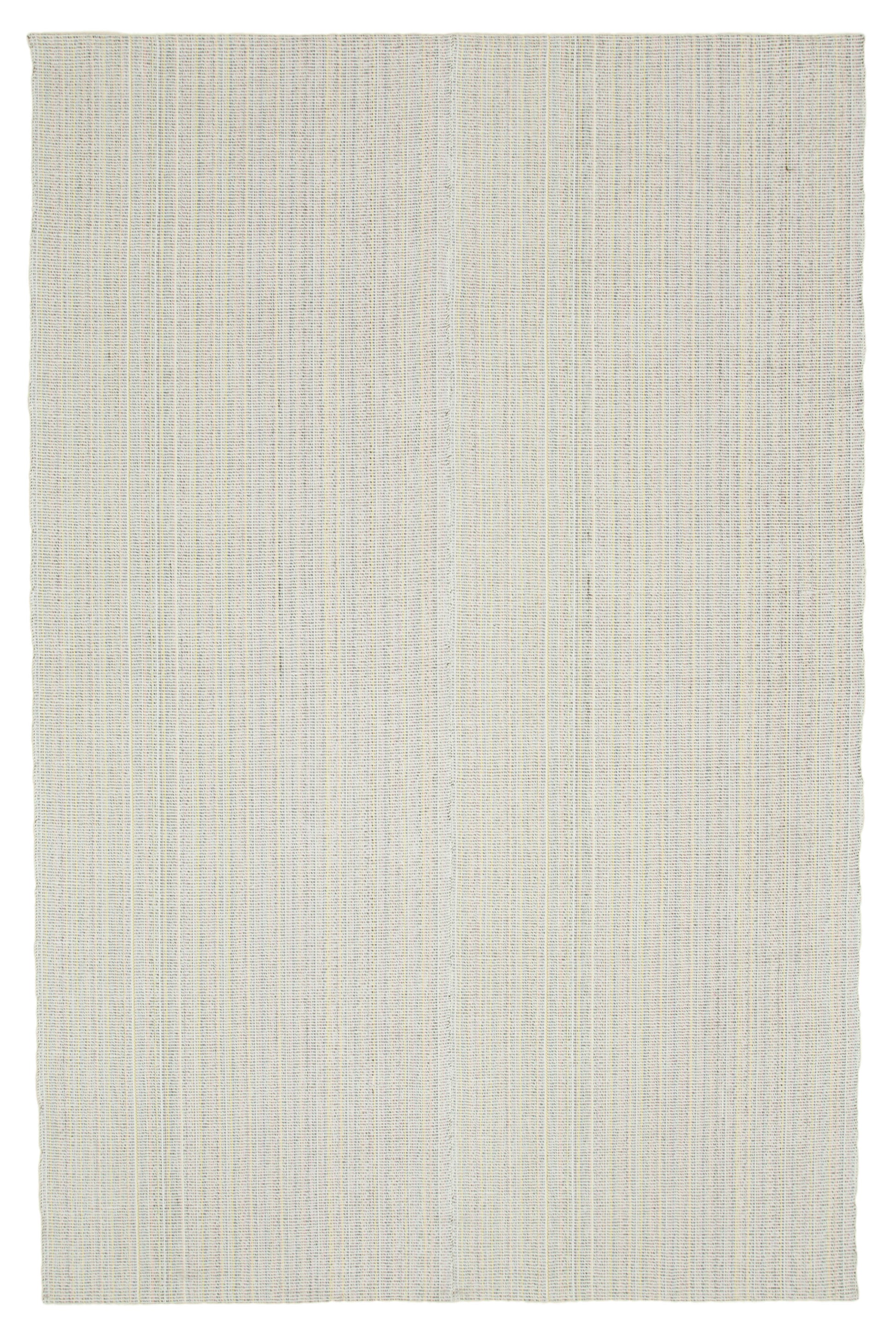 7x10 Beige Modern Kilim Rug - 36292