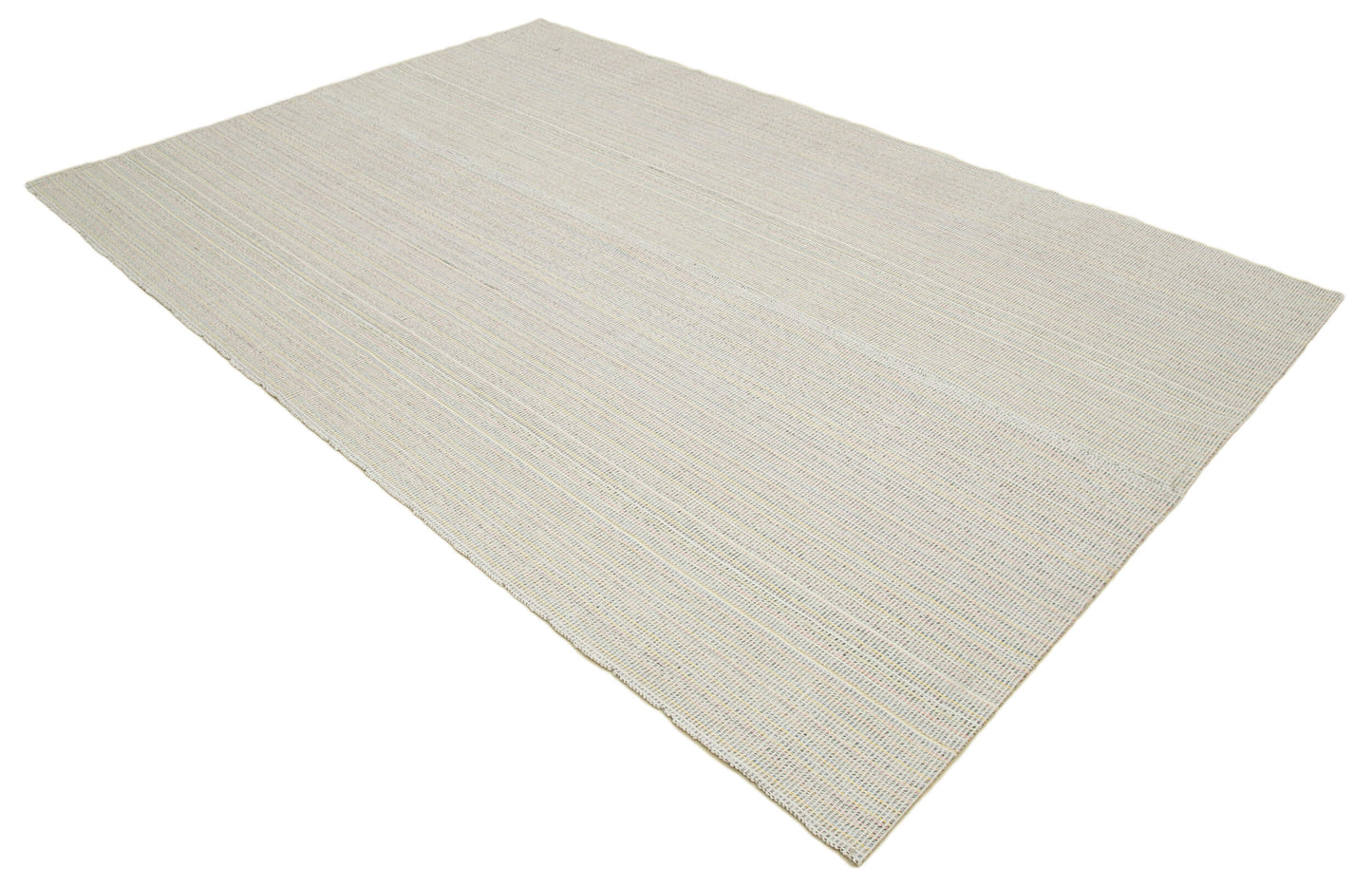 7x10 Beige Modern Kilim Rug - 36292