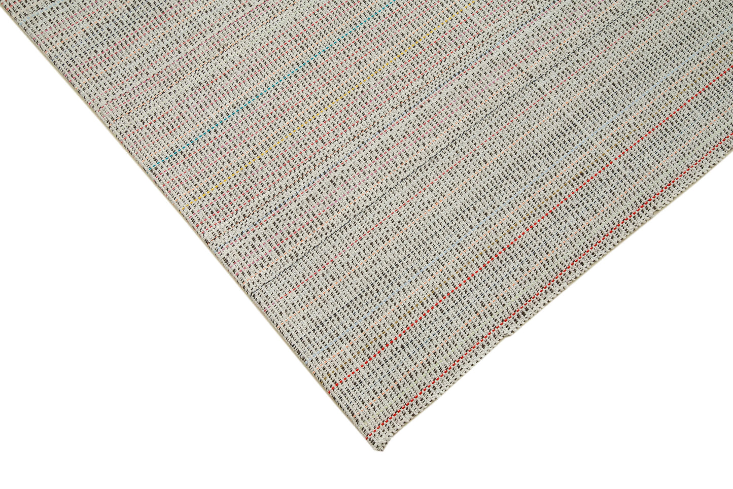 7x10 Beige Modern Kilim Rug - 36294