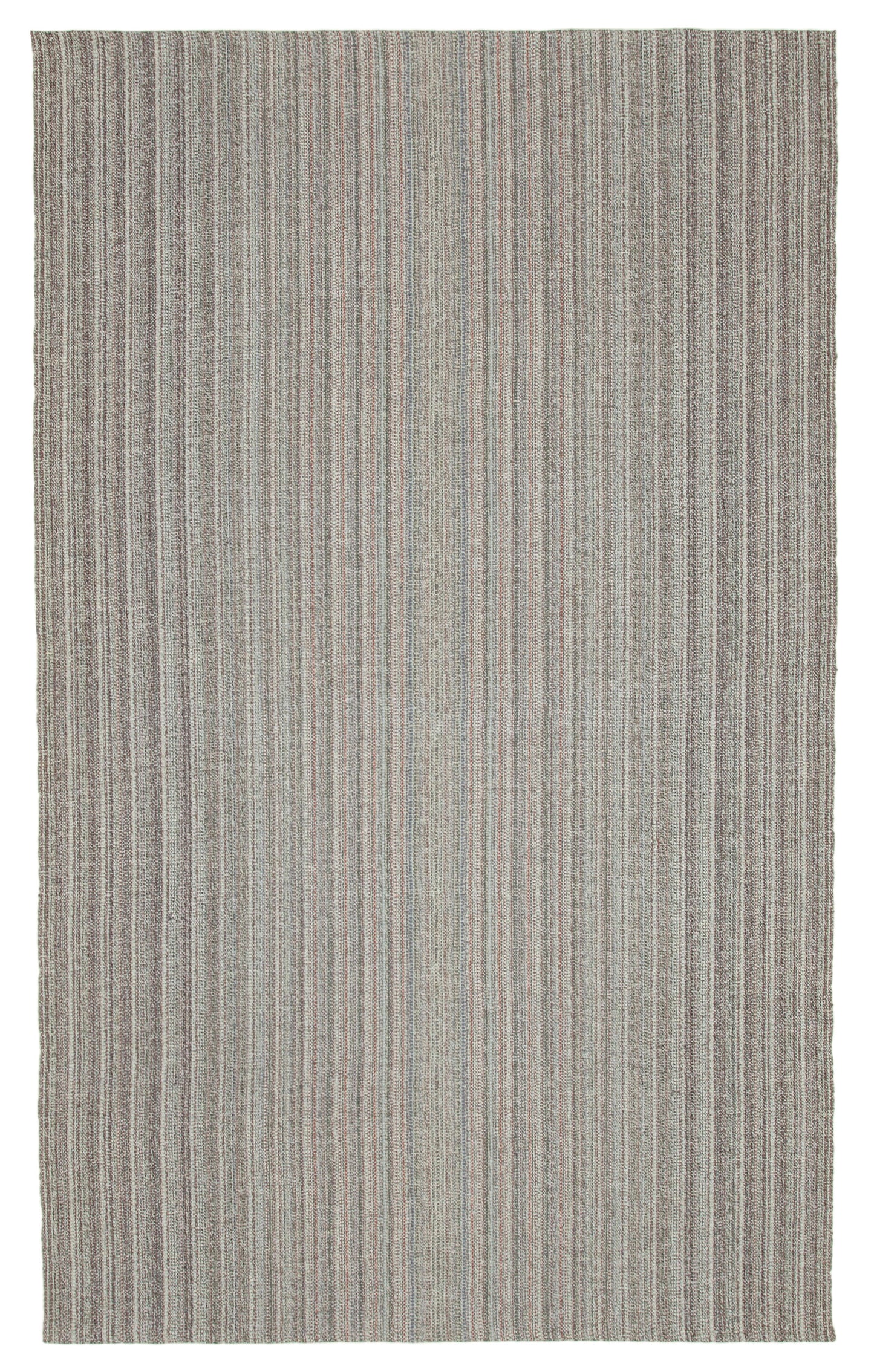 7x11 Grey Modern Kilim Rug - 36295