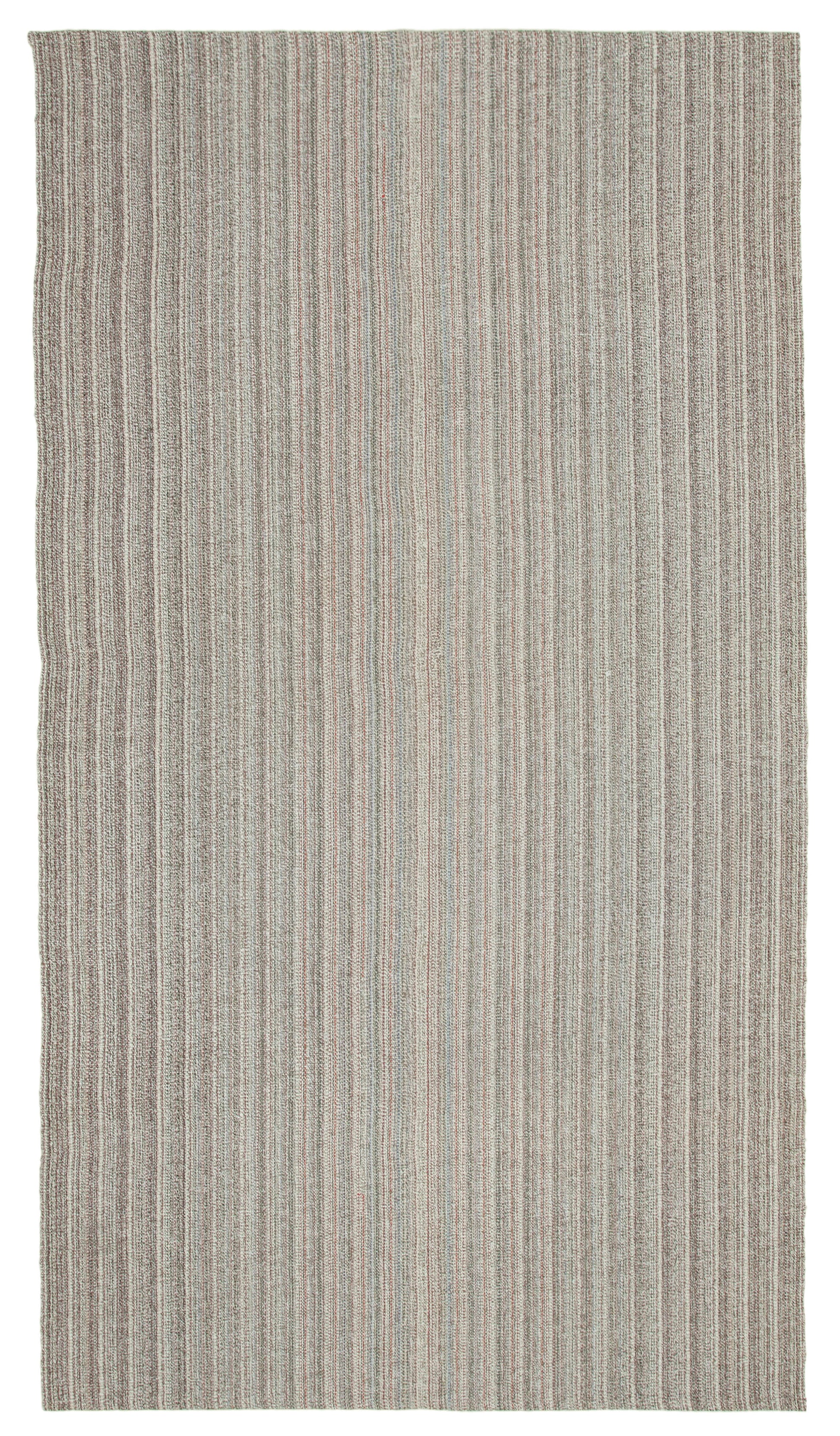 7x11 Grey Modern Kilim Rug - 36300