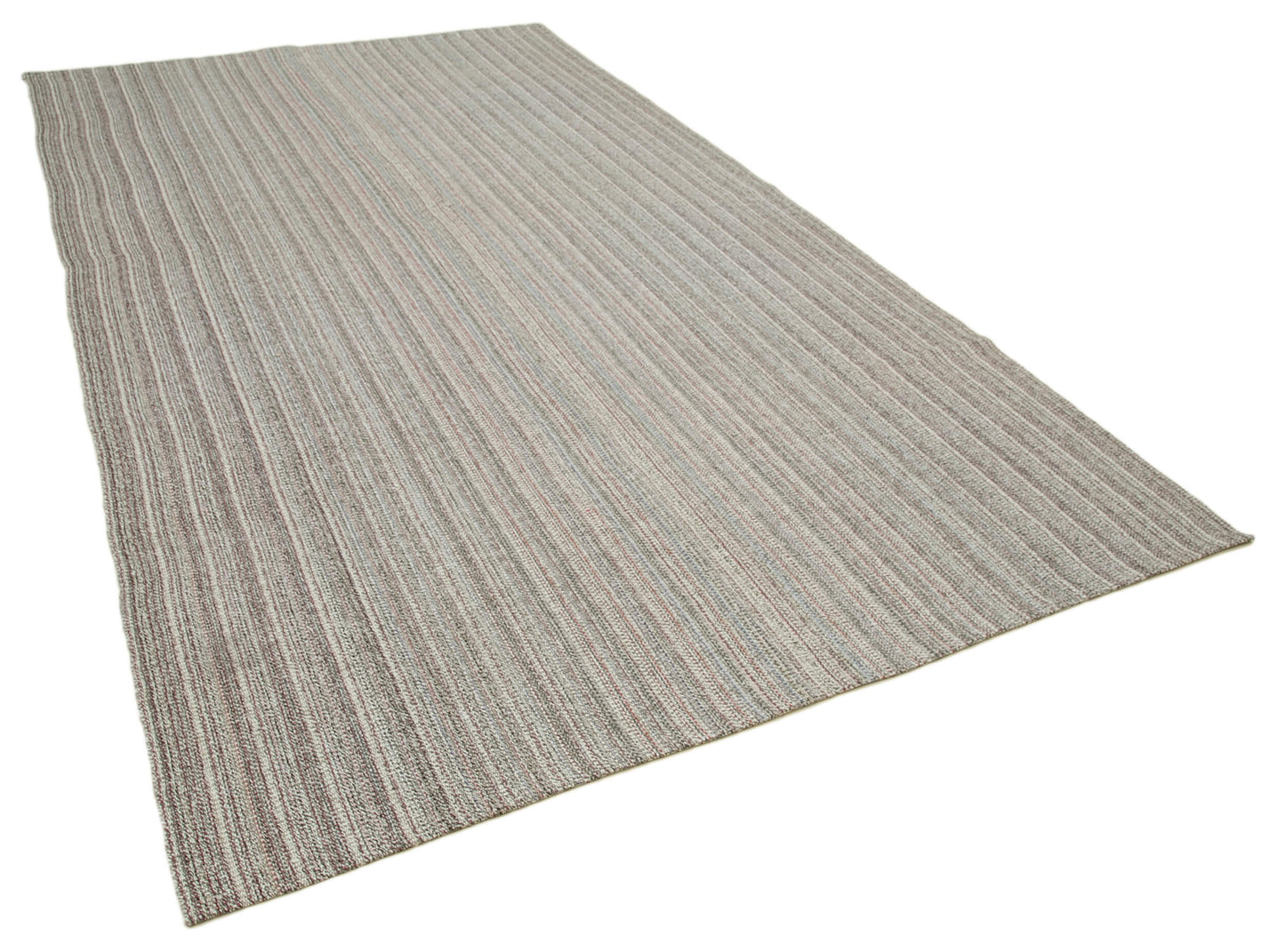 7x11 Grey Modern Kilim Rug - 36300