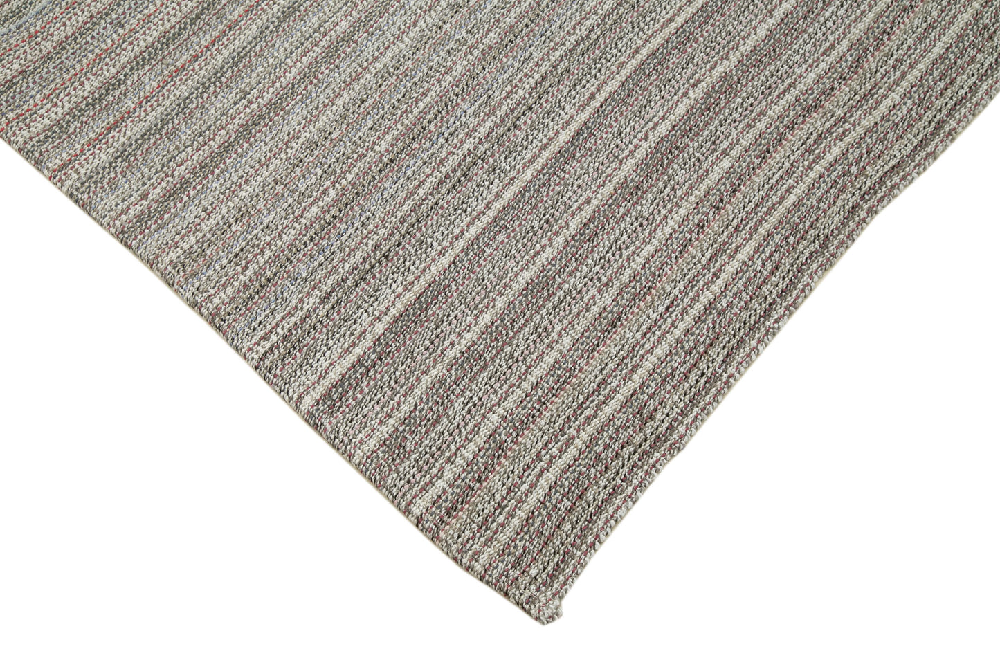 7x11 Grey Modern Kilim Rug - 36300