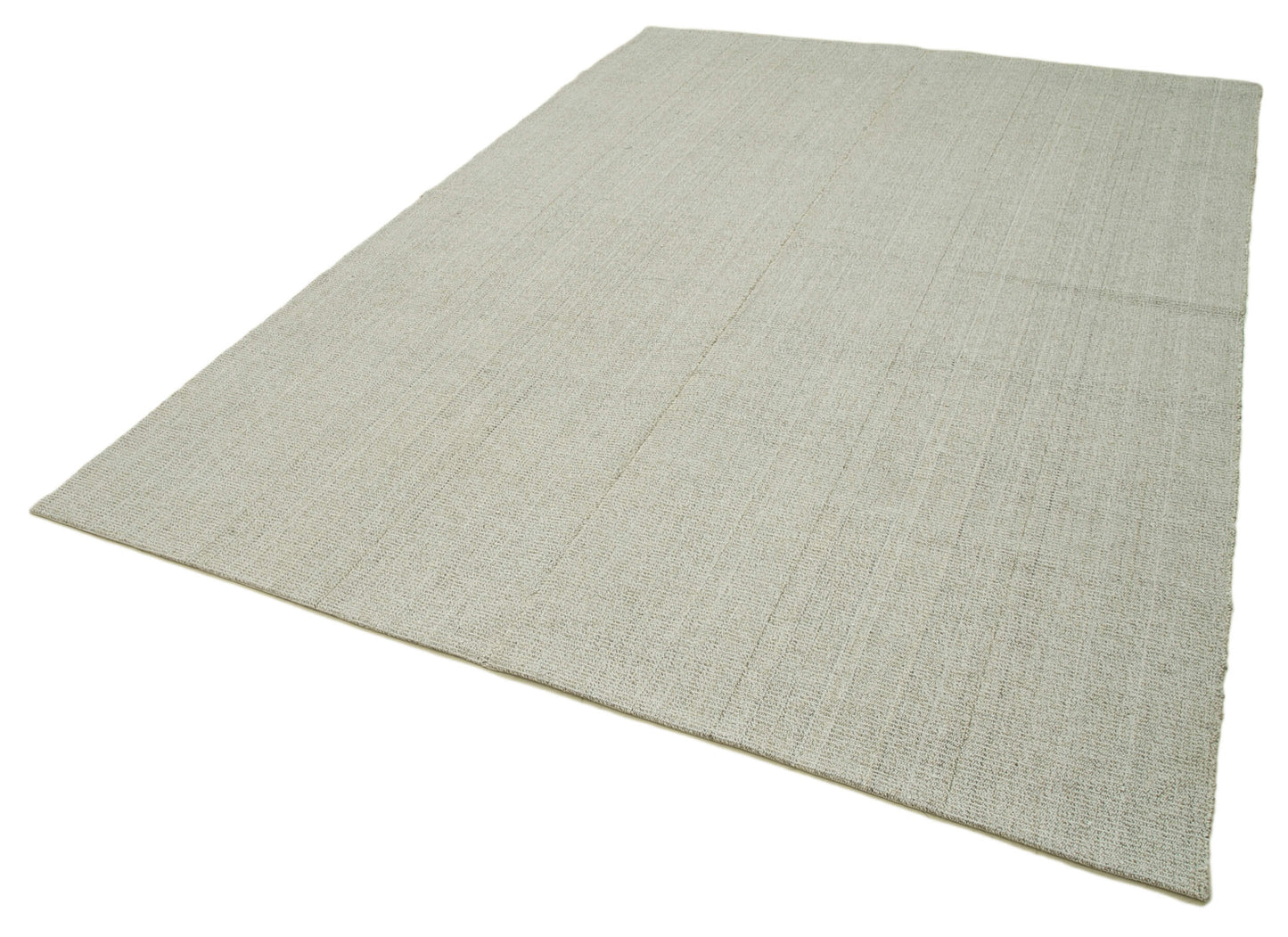 7x10 Beige Modern Kilim Rug - 36303