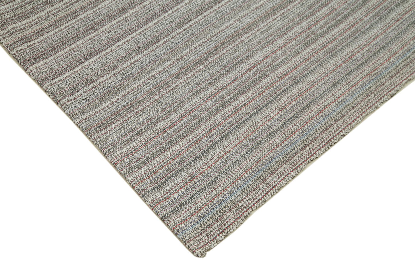 7x11 Grey Modern Kilim Rug - 36308