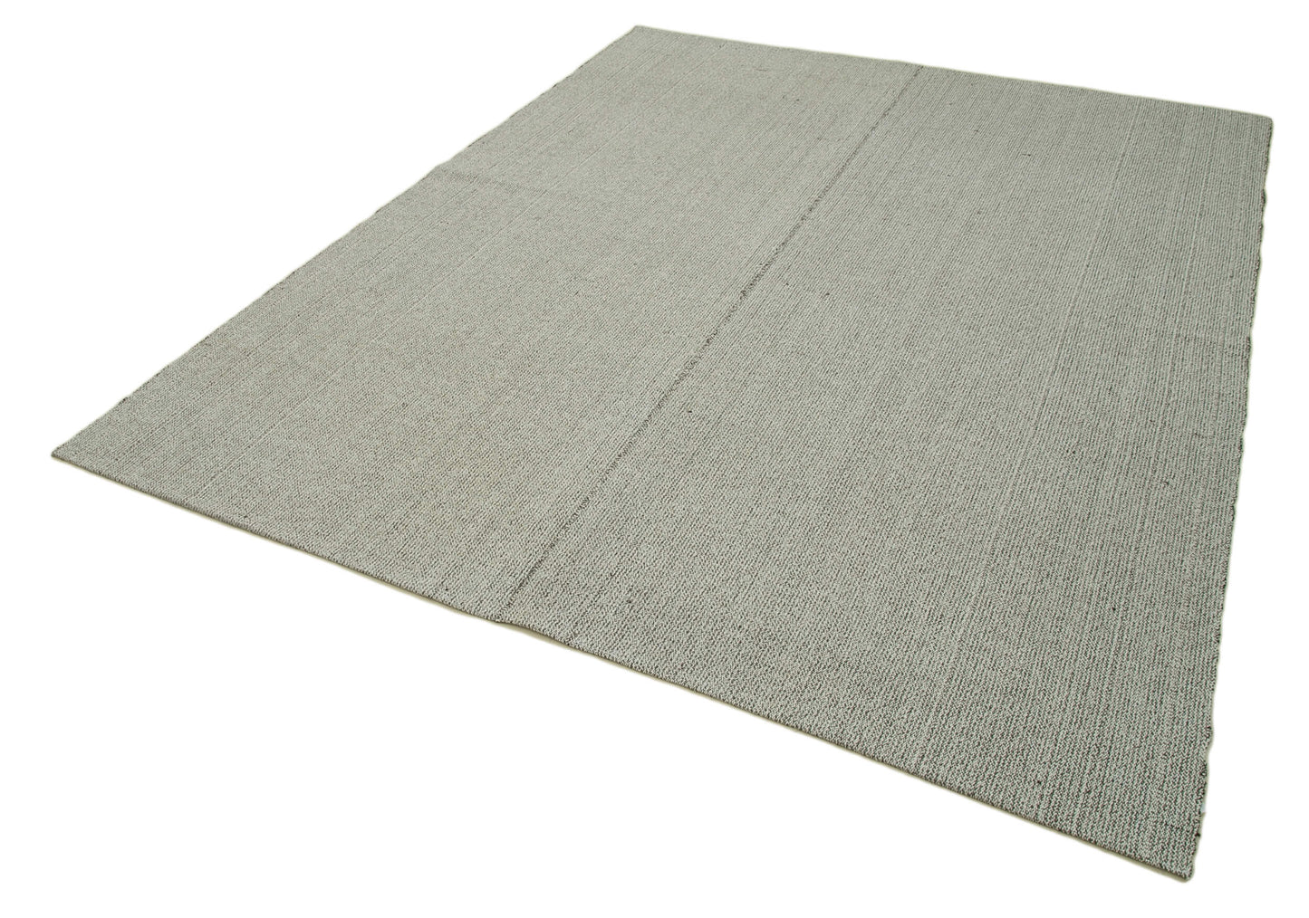 7x9 Grey Modern Kilim Rug - 36309