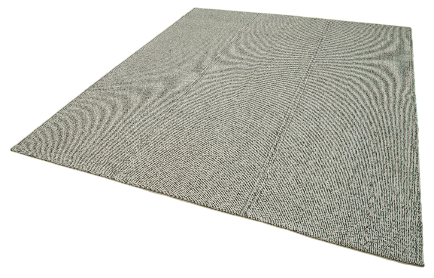 8x9 Grey Modern Kilim Rug - 36310